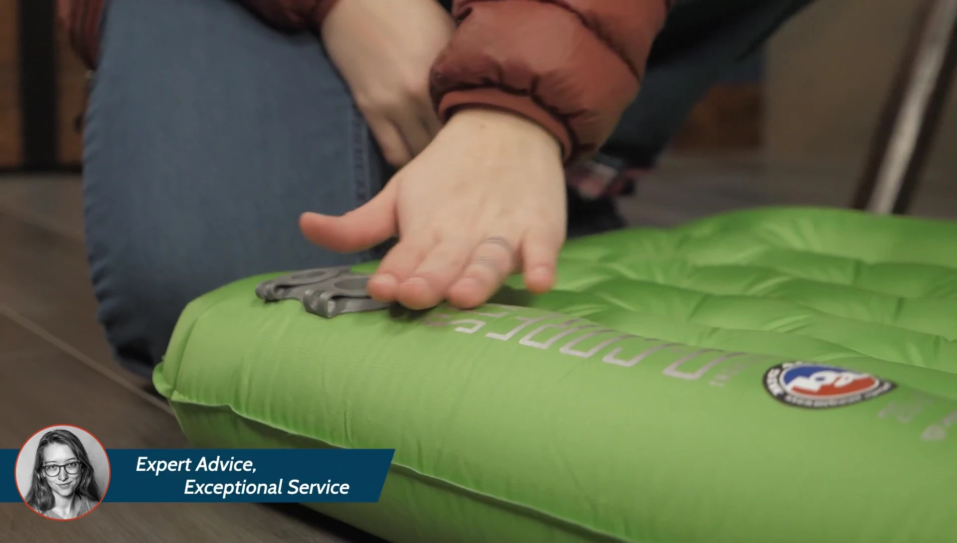 Demonstration of the high-volume valve during inflation/deflation.