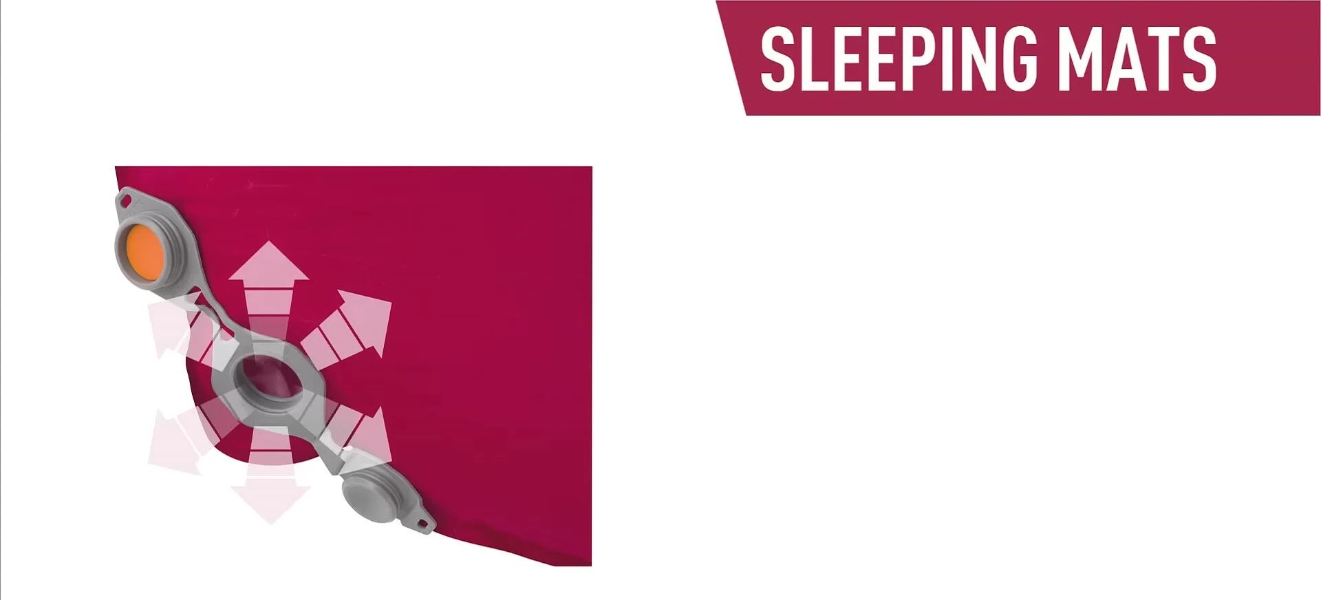 Image highlighting the pillow lock patches.