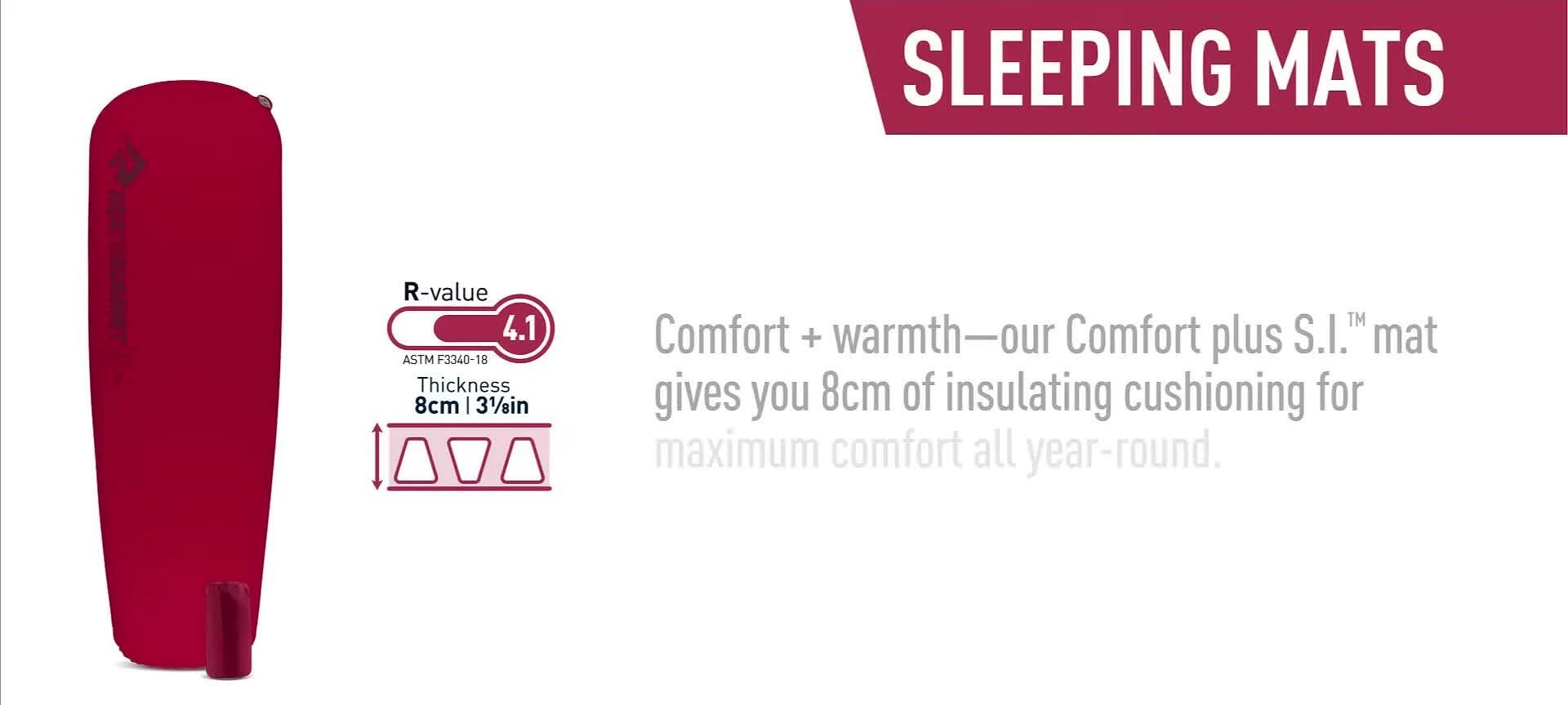 Image highlighting the mattress's thickness and cushioning.