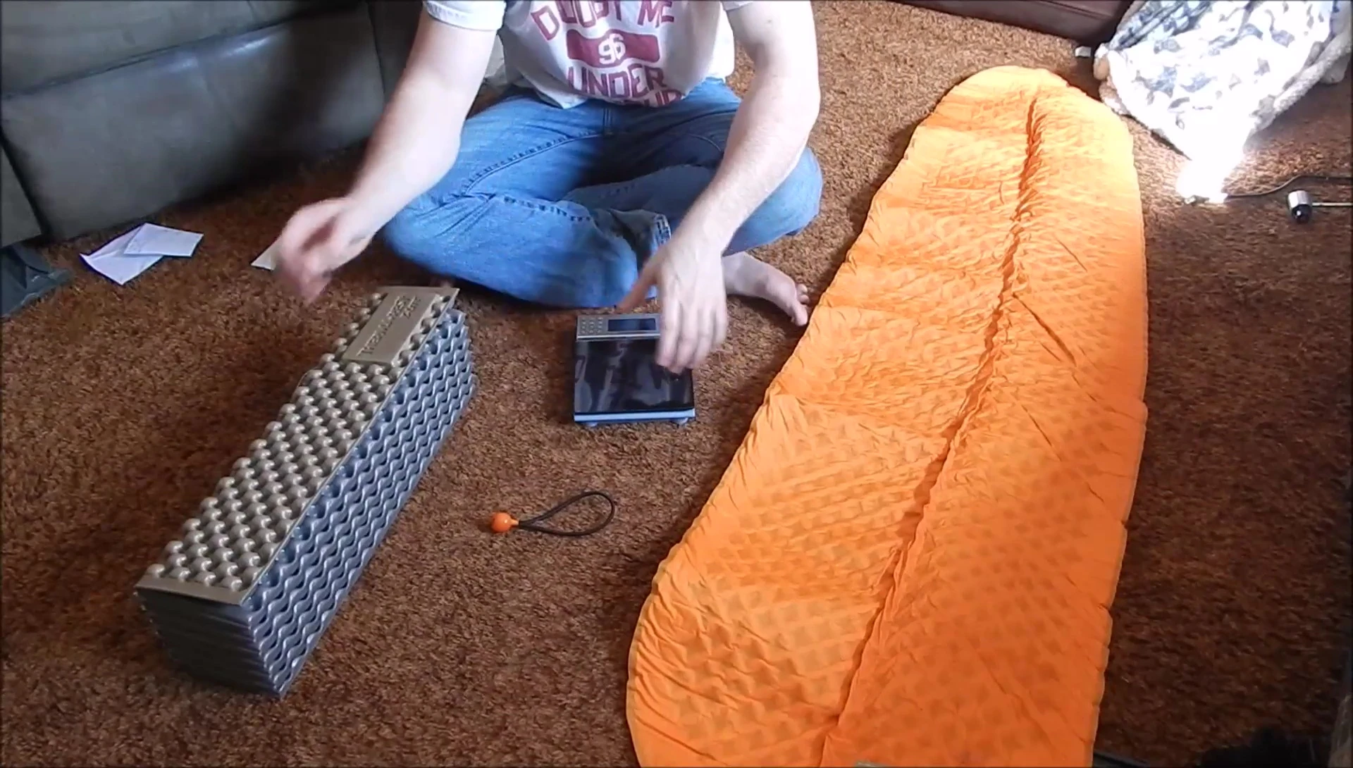 The Therm-a-Rest Z Lite sleeping pad.