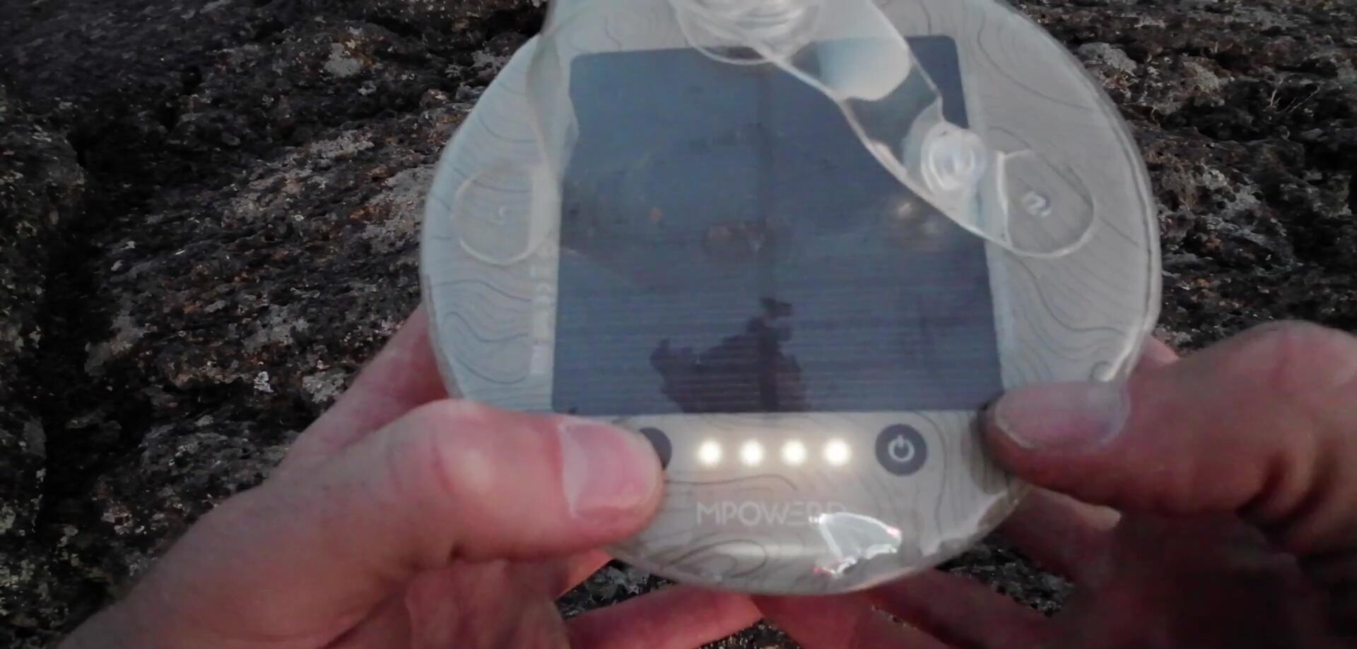 LUCI light charging indicator