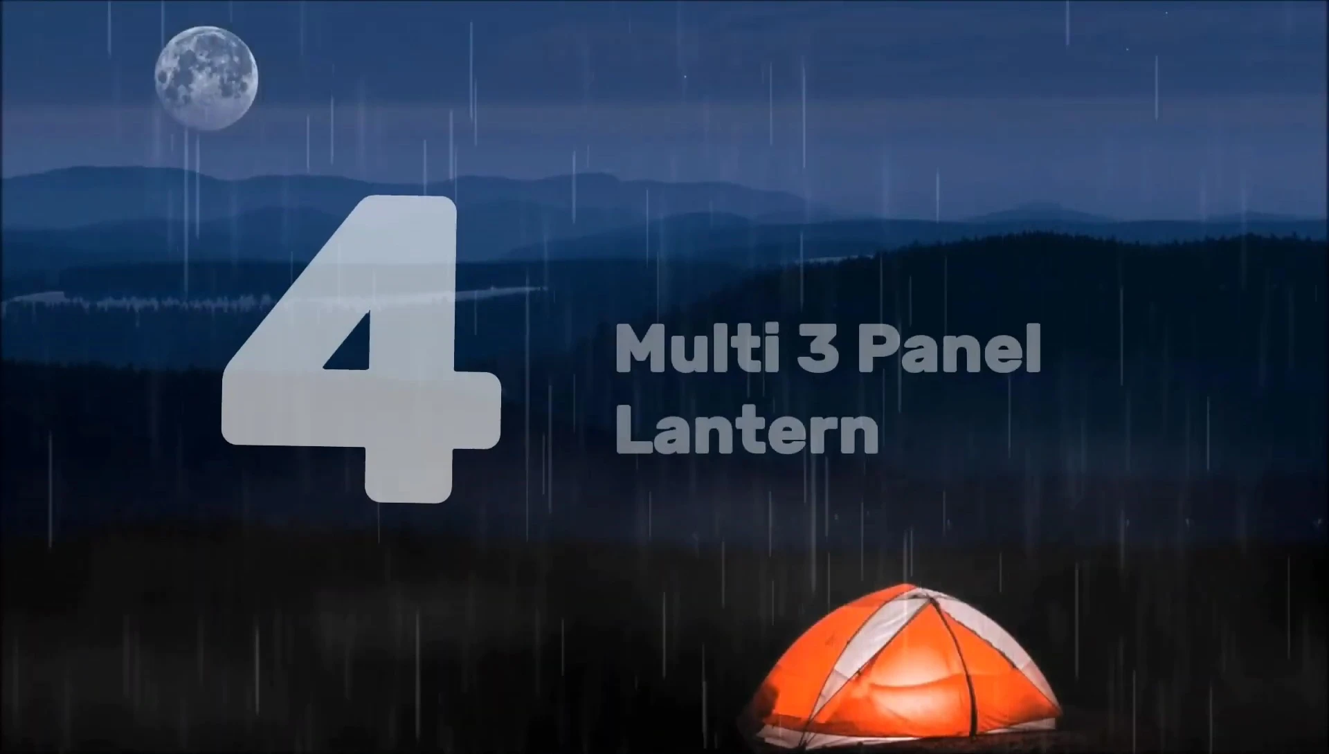 Coleman Multi-3 Panel Lantern