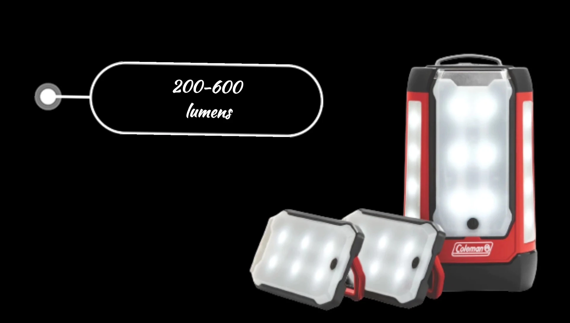 Coleman Multi-3 Panel Lantern Features