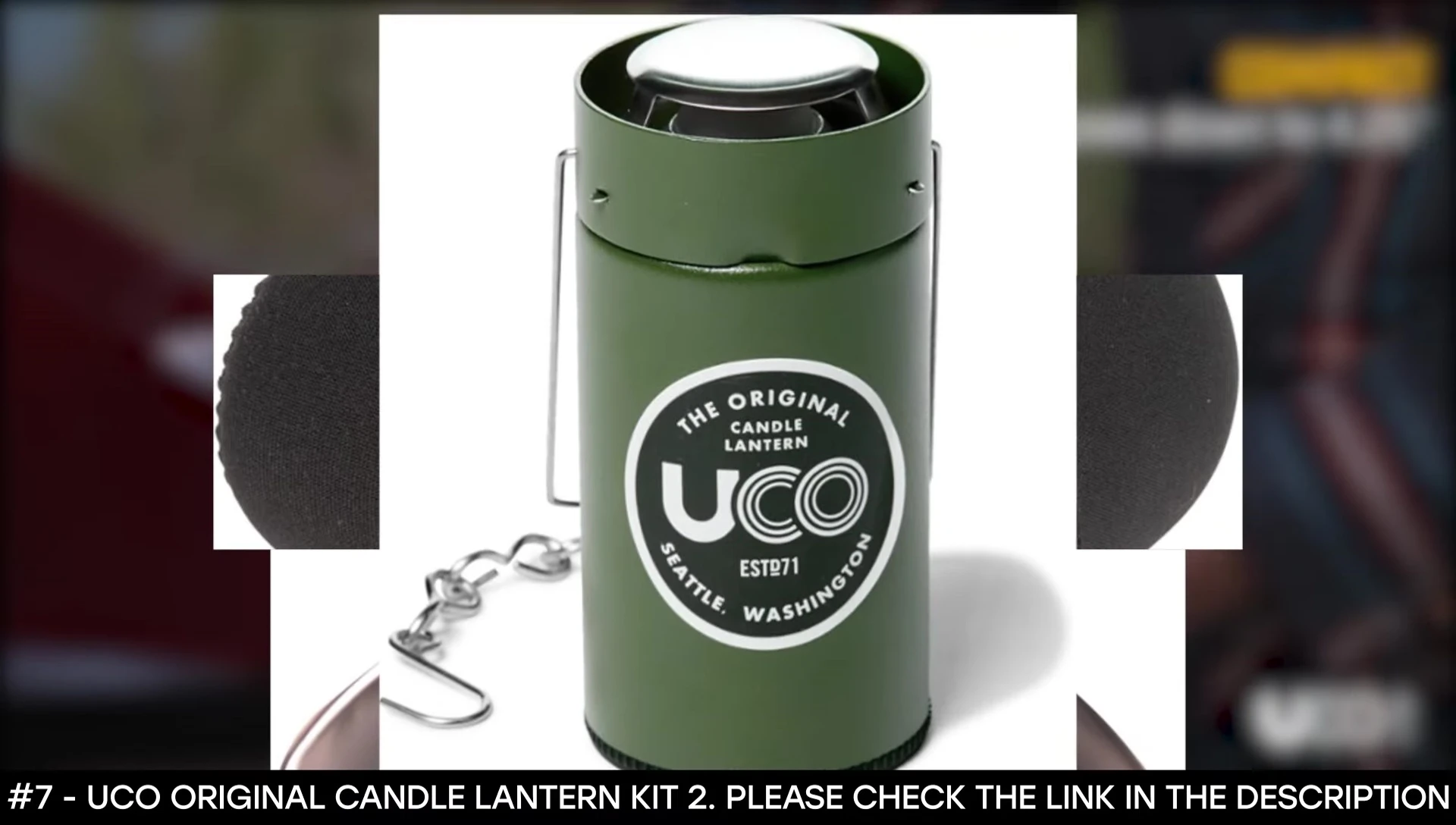 UCO Original Candle Lantern Kit 2 highlighting its durability