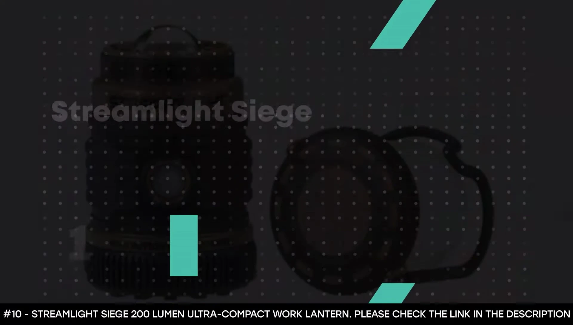 Streamlight Siege 200 Lumen Lantern close-up