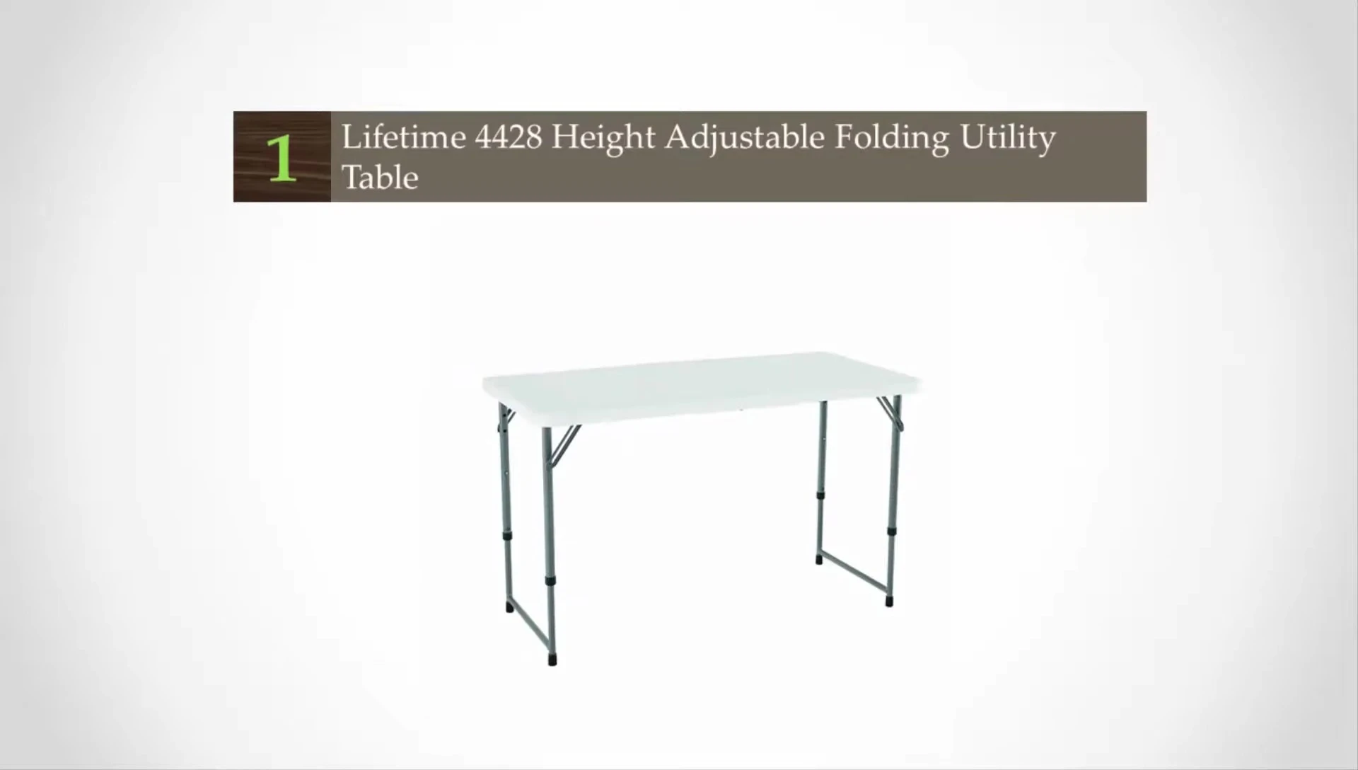 Lifetime 48-inch x 24-inch folding table