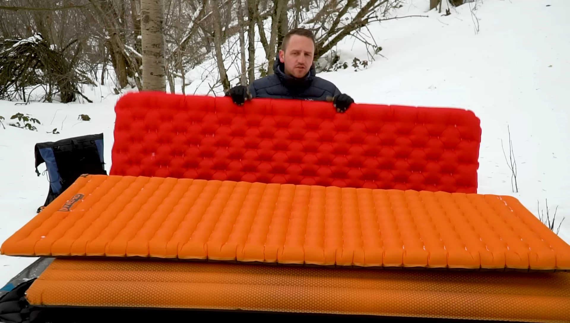 Overview of various sleeping pads