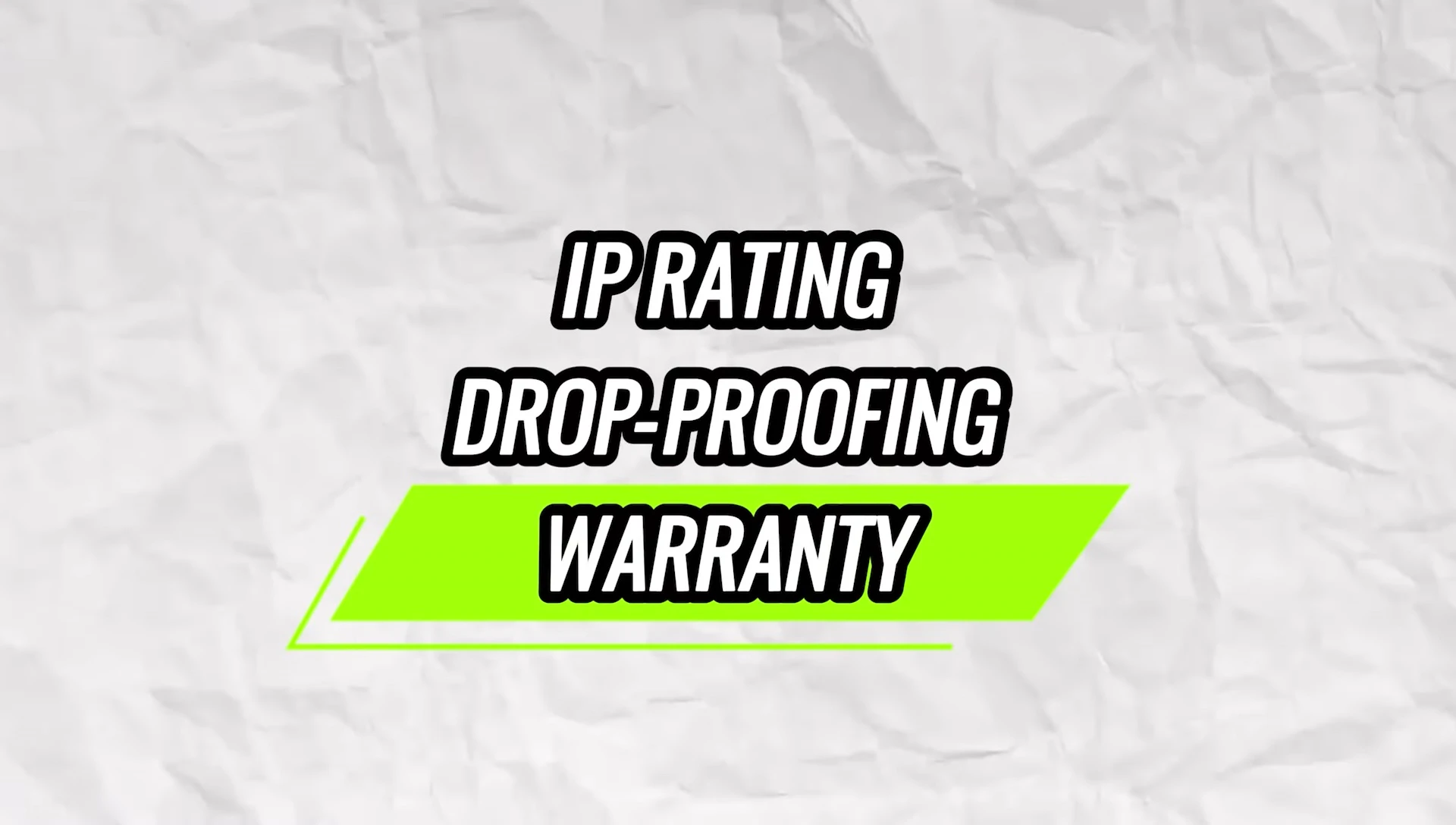 Table displaying warranty information