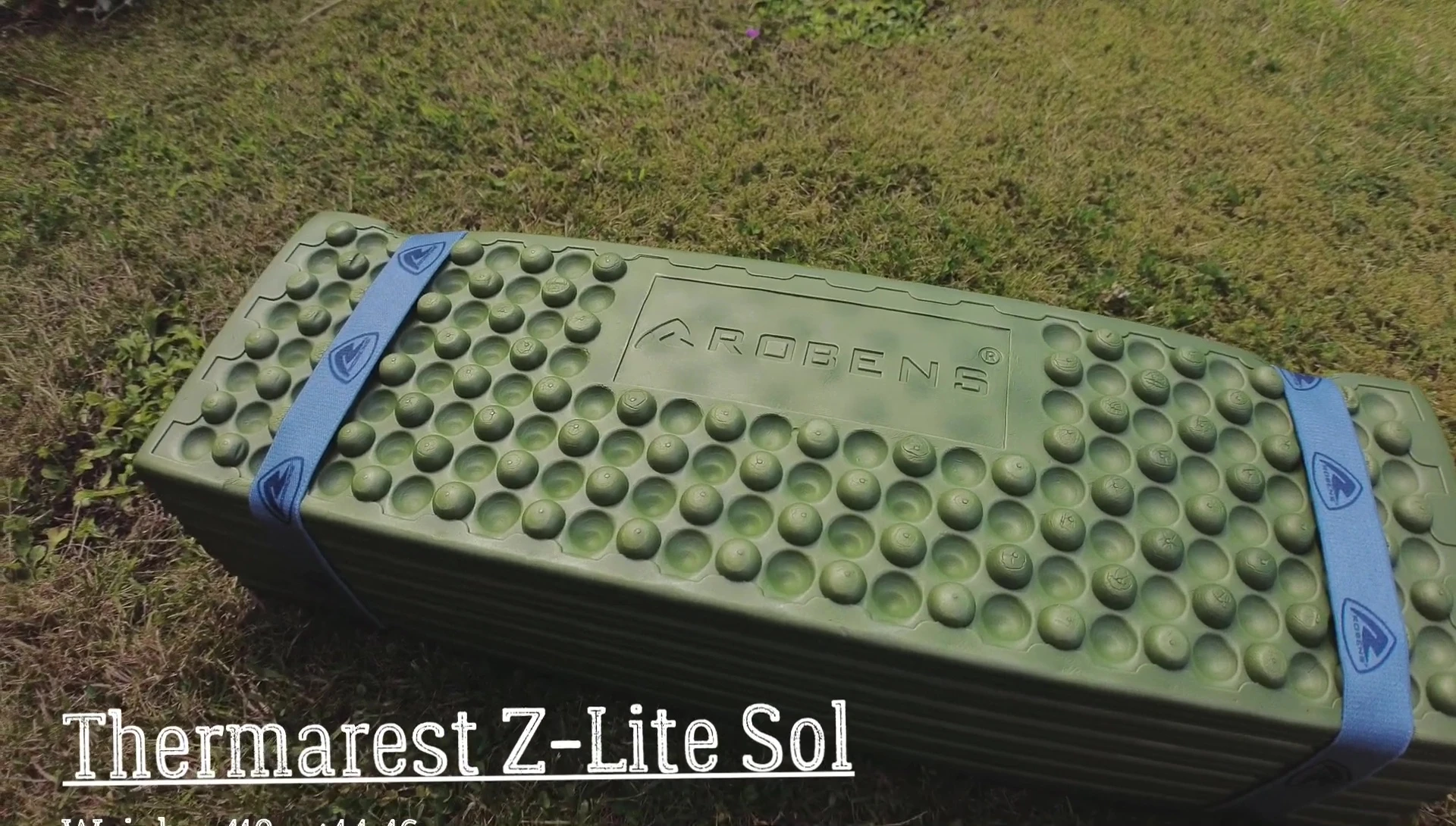 The weight and dimensions of the Therm-a-Rest Z Lite Sol