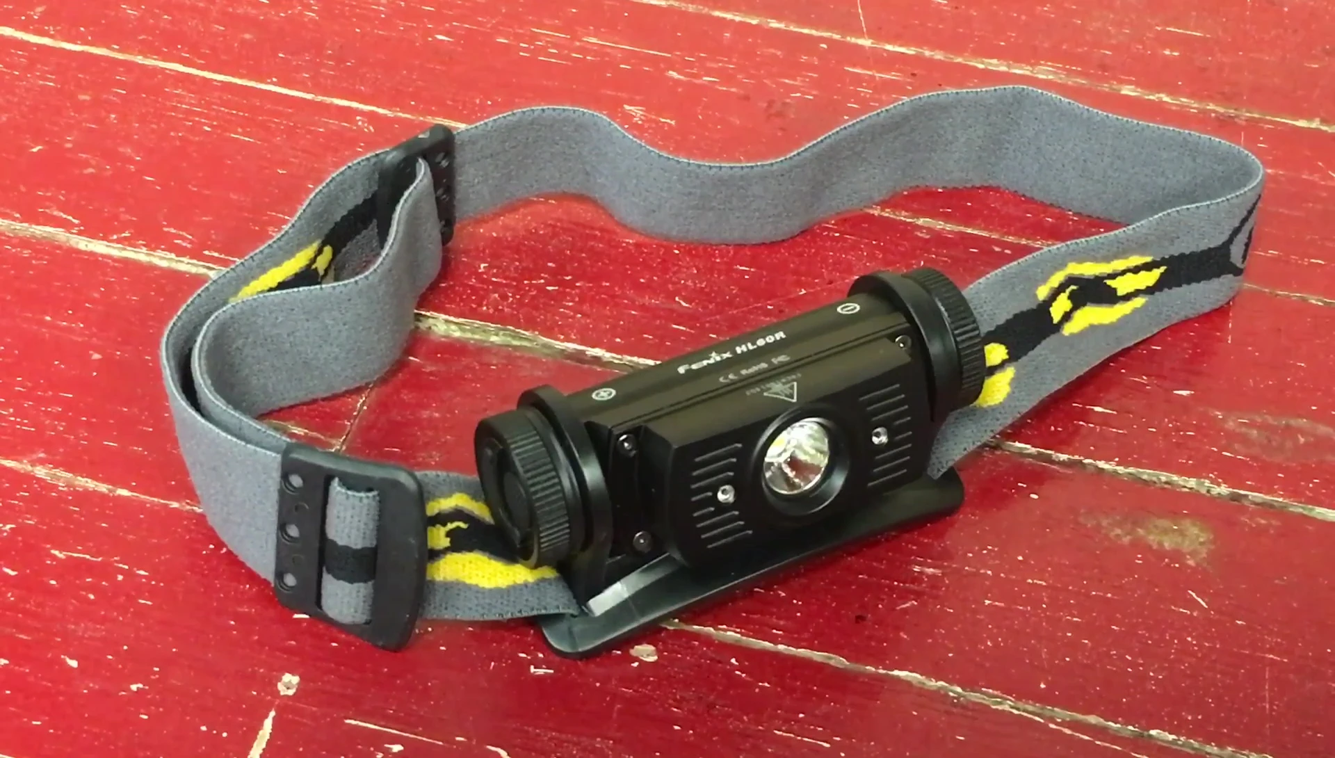 Fenix HL60R headlamp and accessories in the box