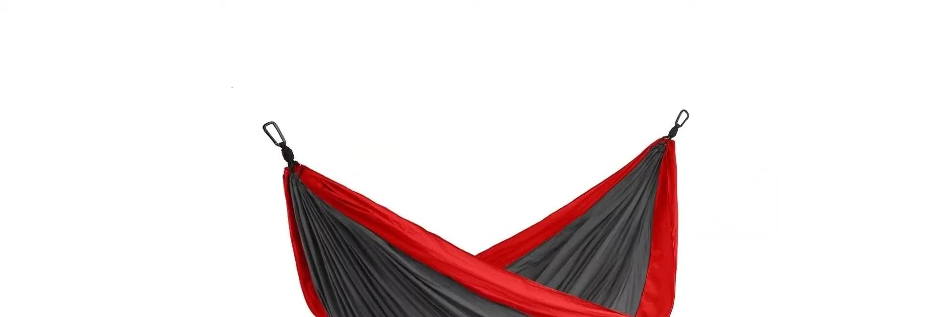 Hammock displayed with a call to action