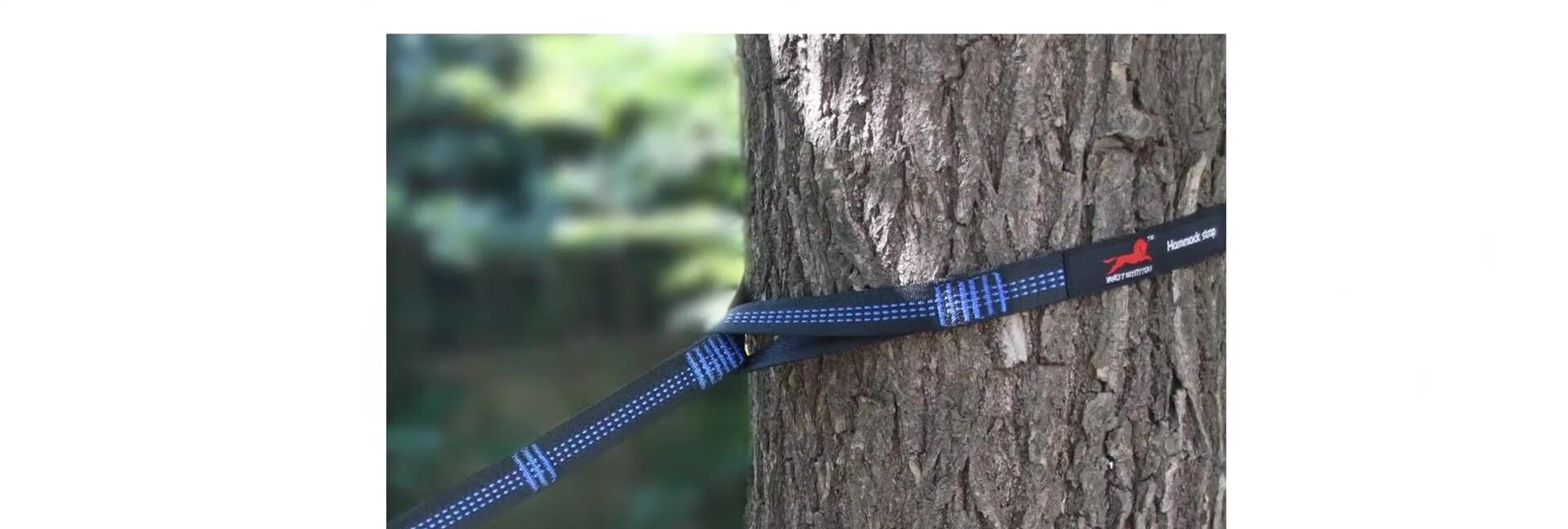 Dimensions of the double hammock displayed