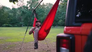 Kammok Outpost System Review: Car Camping Hammock Solution?