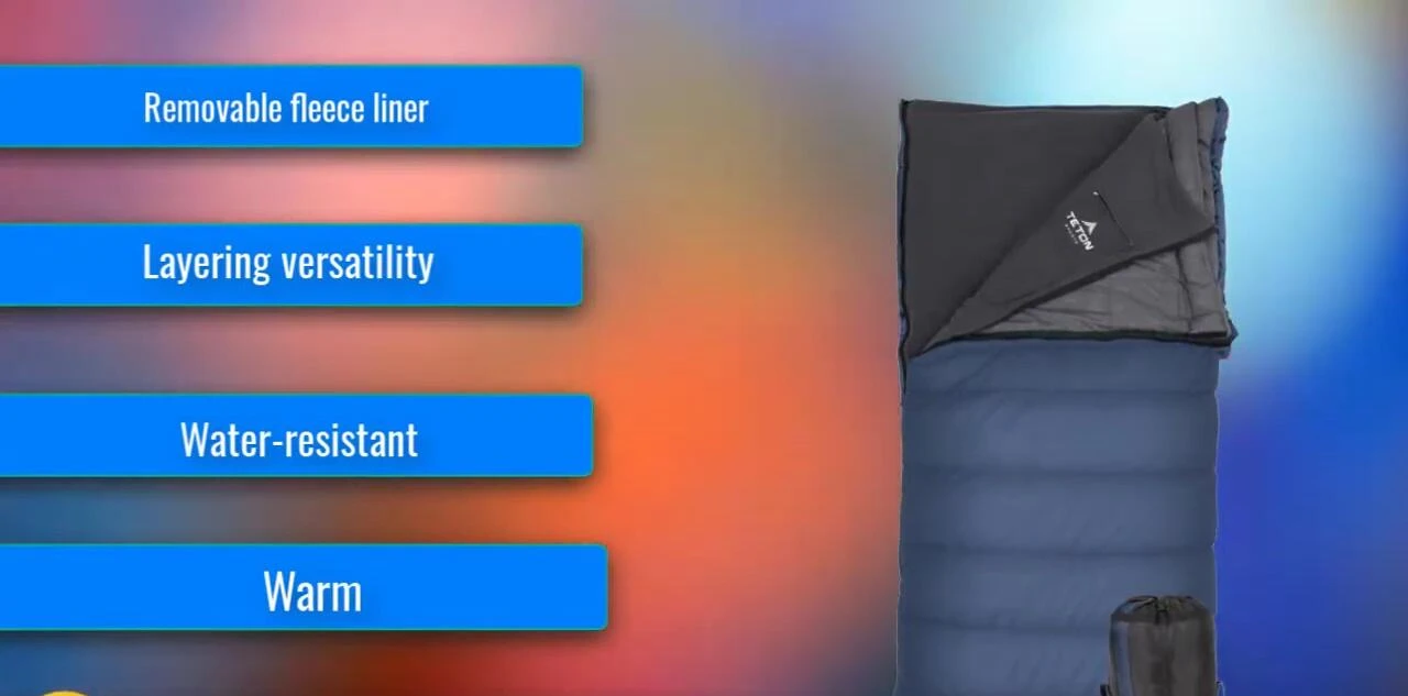 Close-up showcasing the features of the Teton Sports Palara 3-in-1