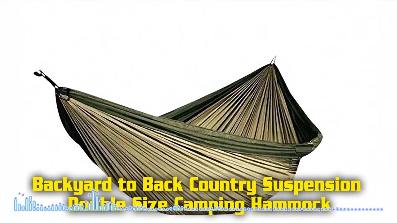 The Tahoe Tribe hammock being showcased