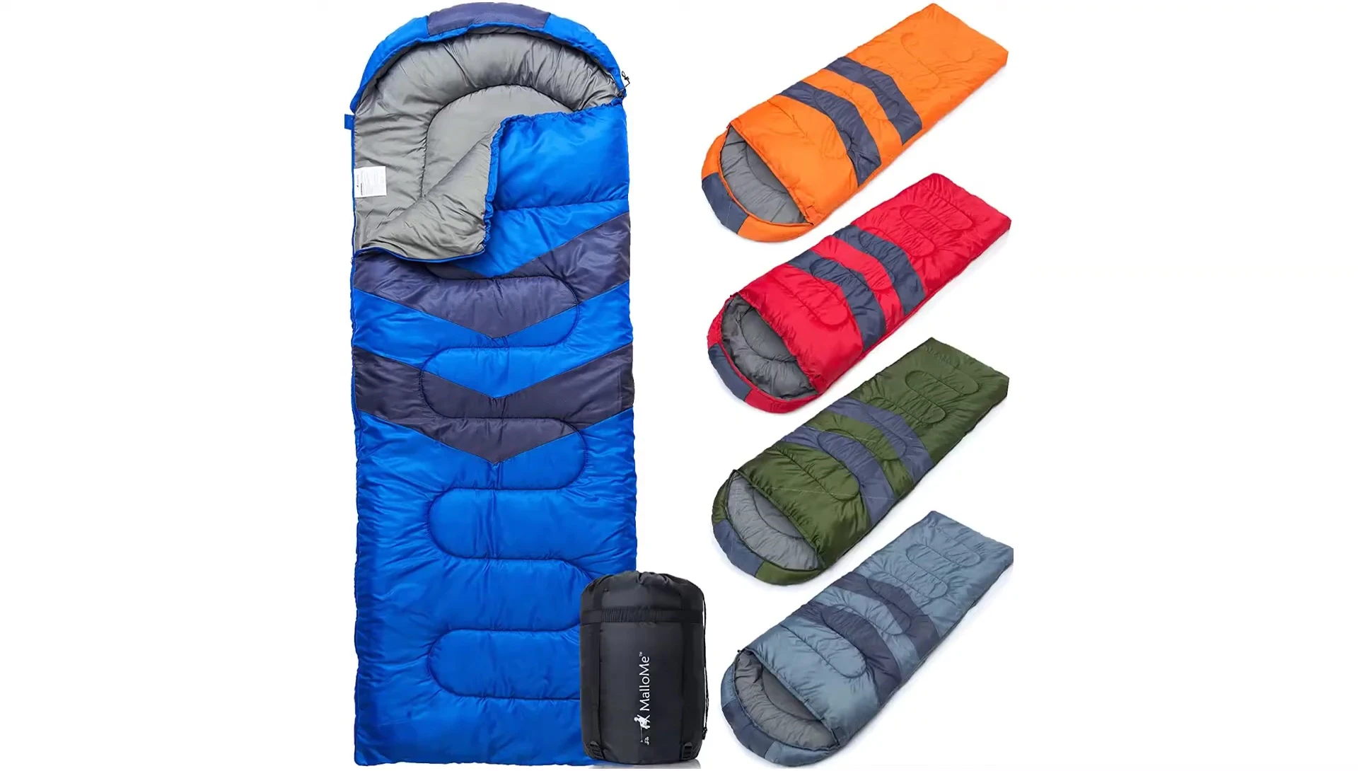 The Melon sleeping bag showcased