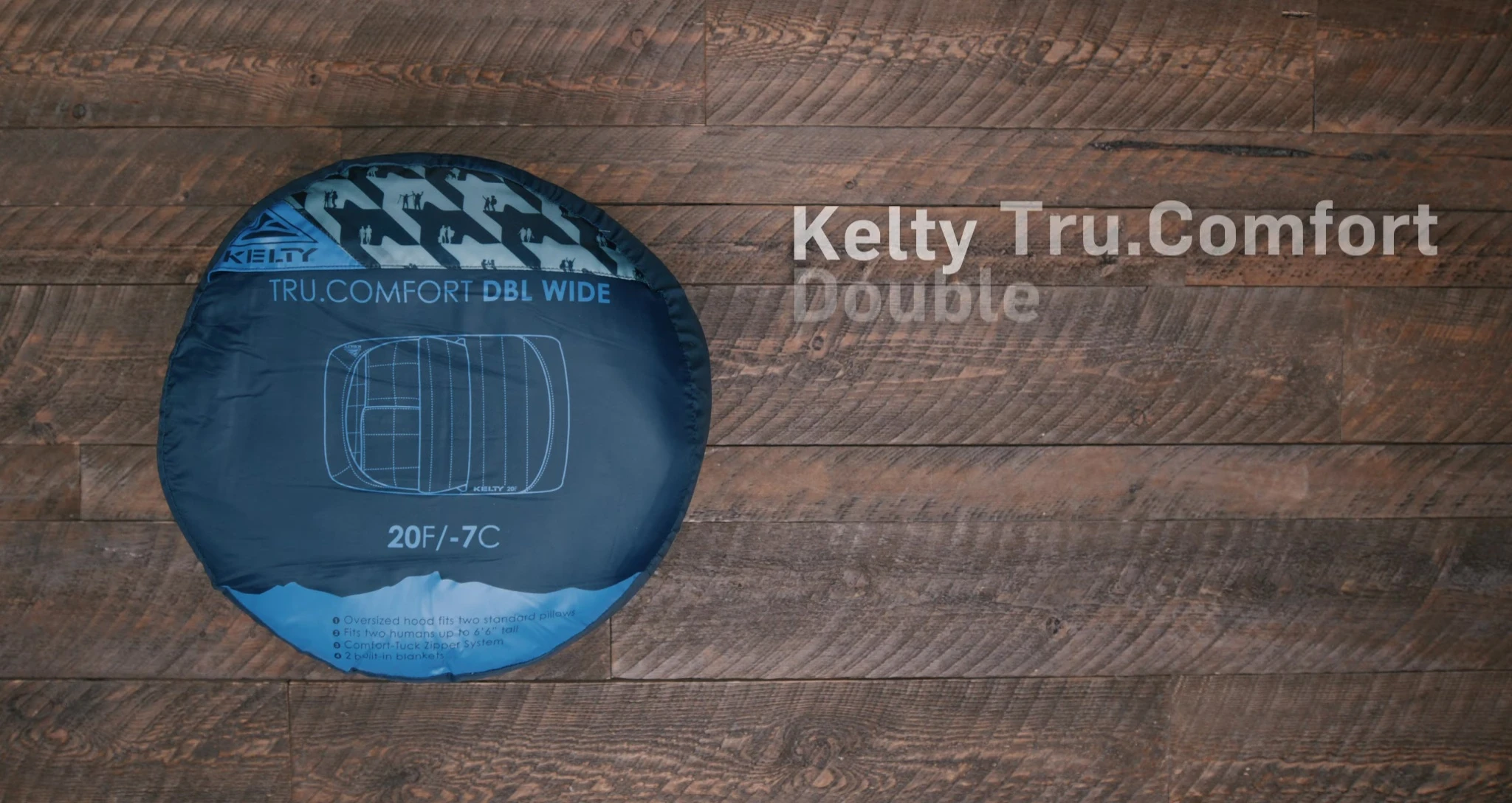 Kelty Double Wide True Comfort sleeping bag