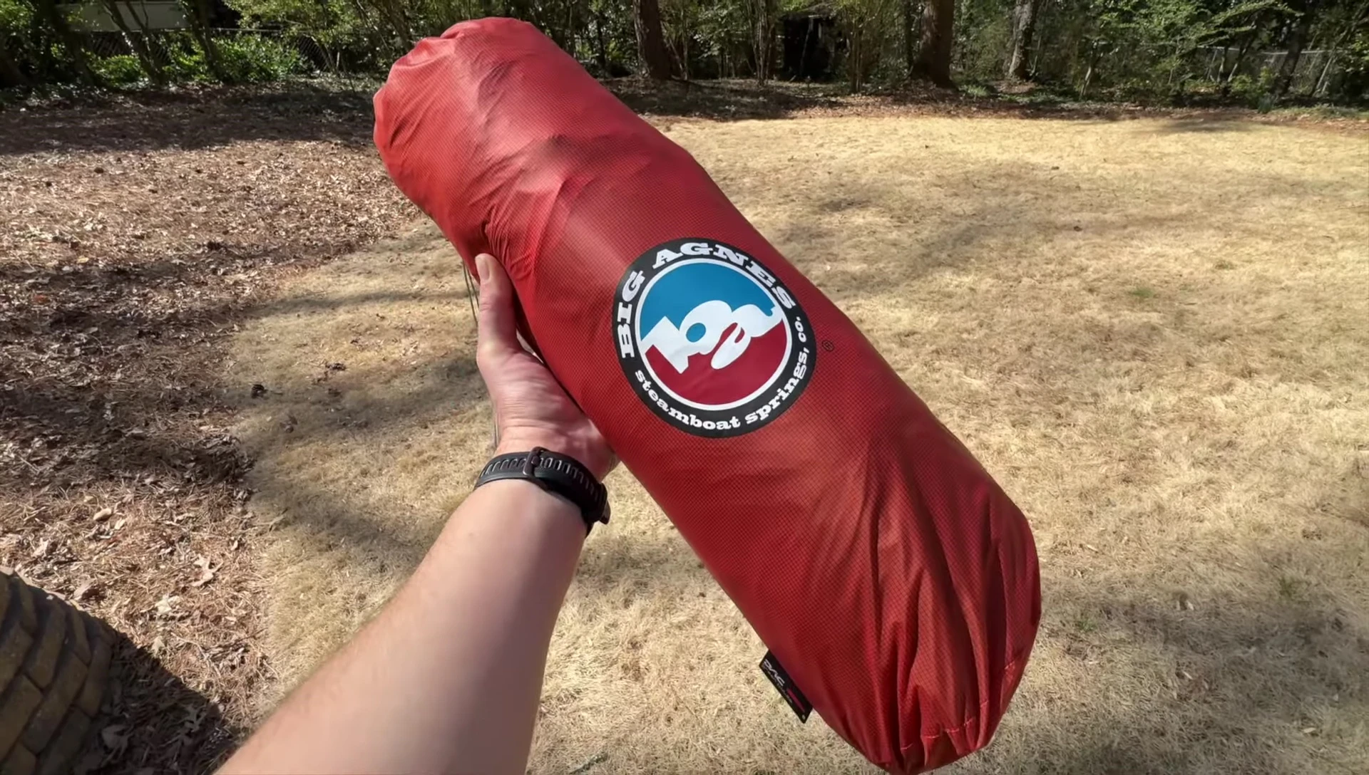 Setting up the Big Agnes Copper Spur tent