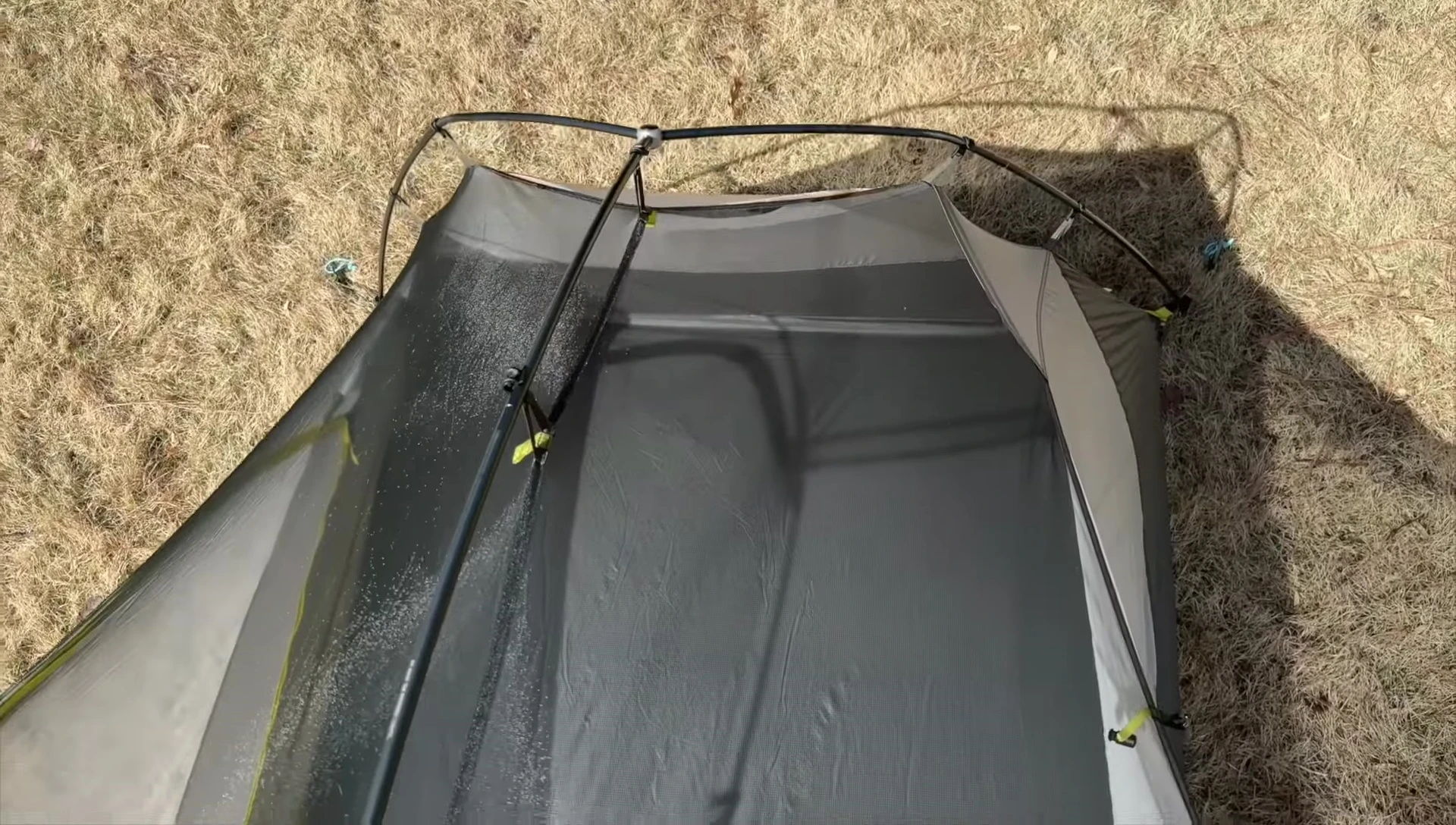 Interior of Nemo Dagger tent
