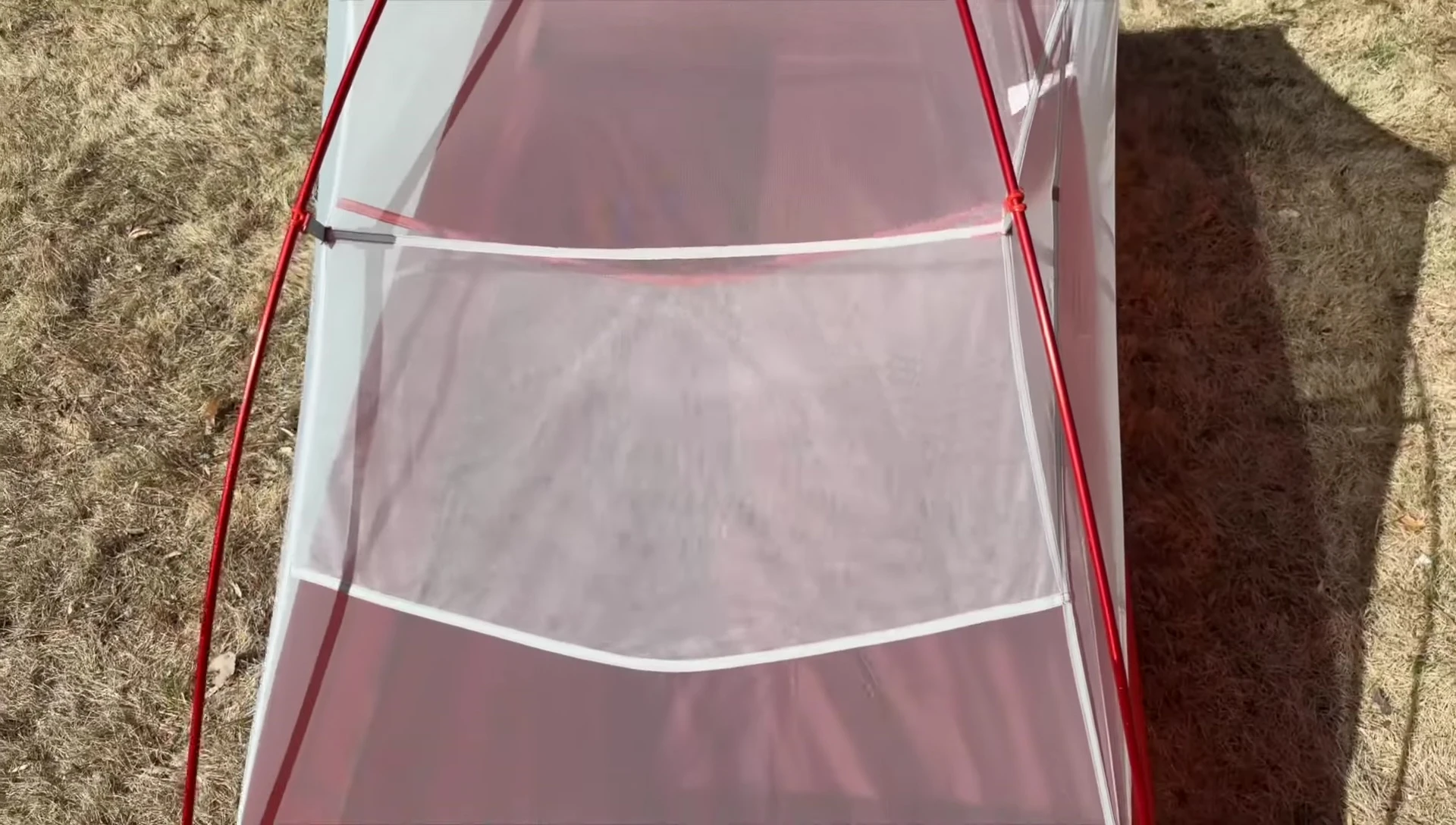 Interior of Big Agnes Copper Spur tent