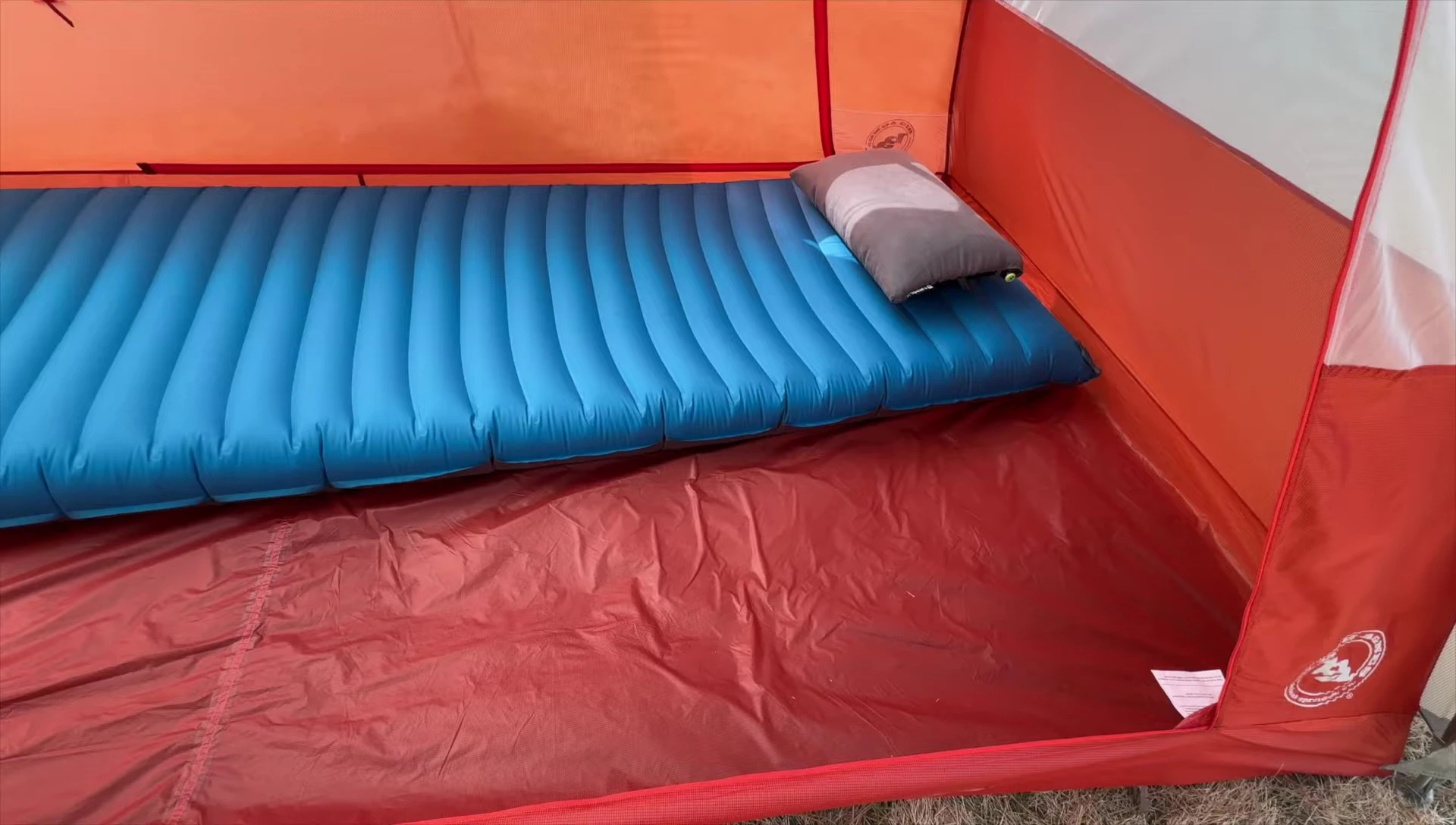 Gear inside Big Agnes Copper Spur