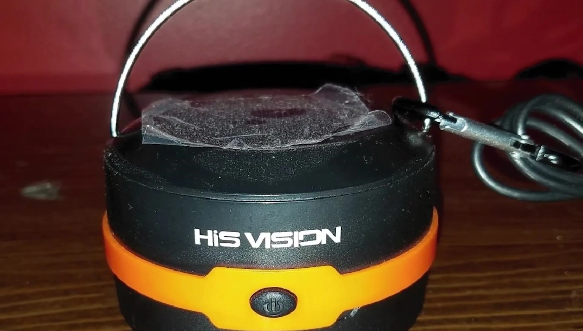 Pike Vision lantern demonstrating its 360-degree illumination.
