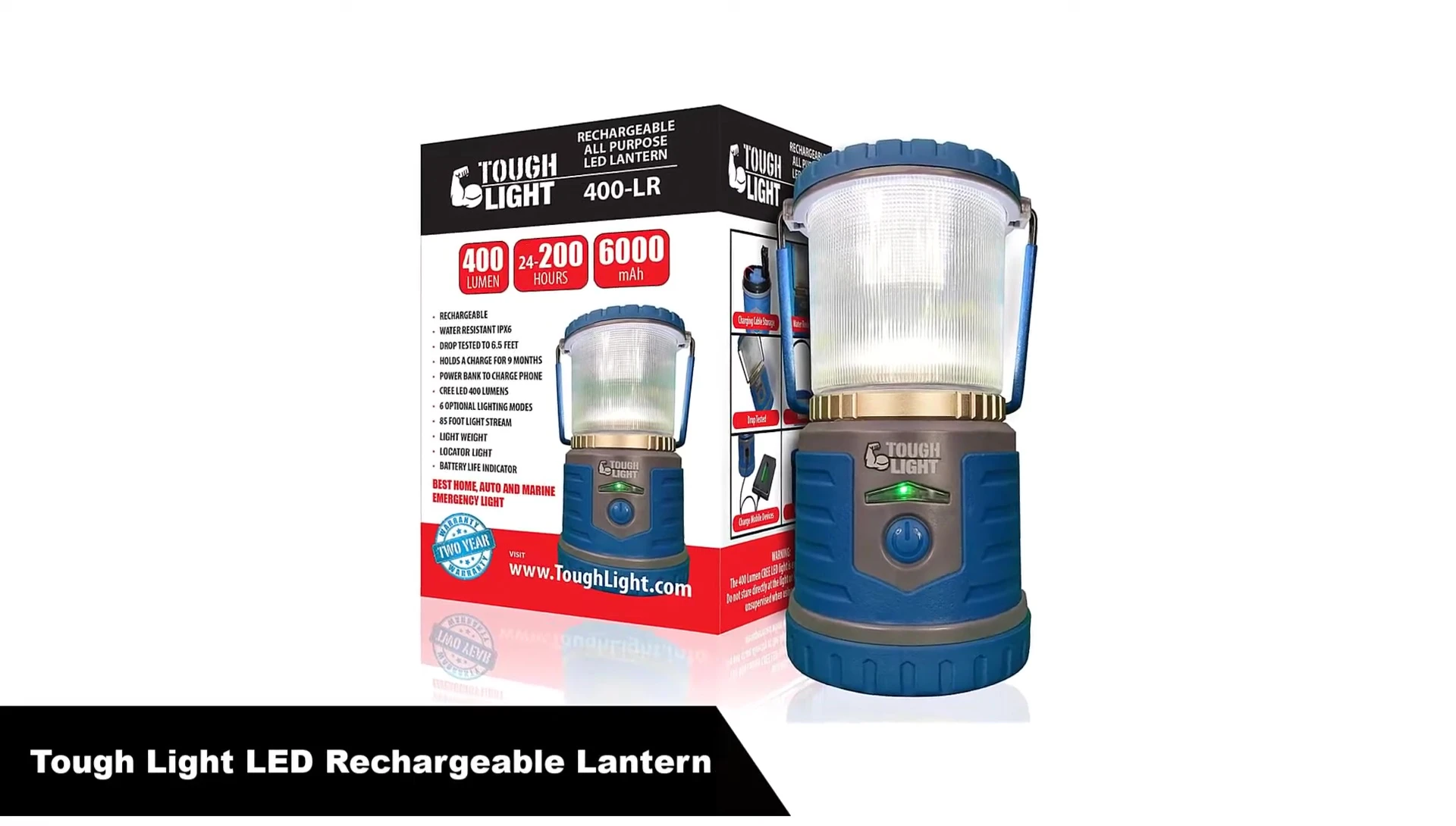 Tough Light Lantern displayed