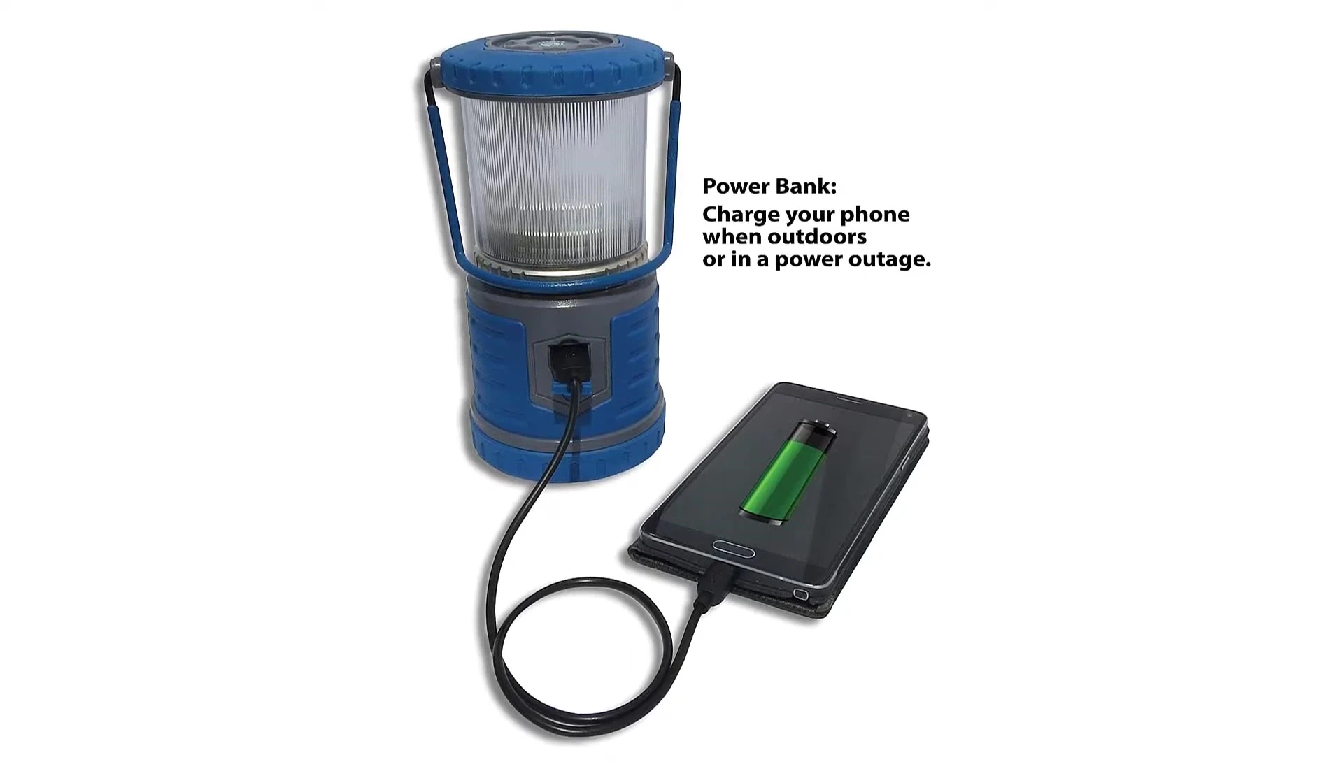 Tough Light Lantern drop test demonstration (or similar shot)