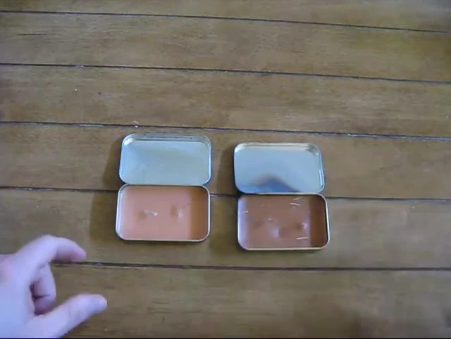 A view of the initial attempt, showing spilled wax.