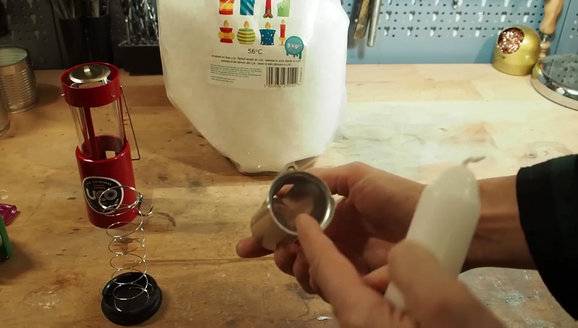 Measuring the inside diameter of the UCO Lantern housing