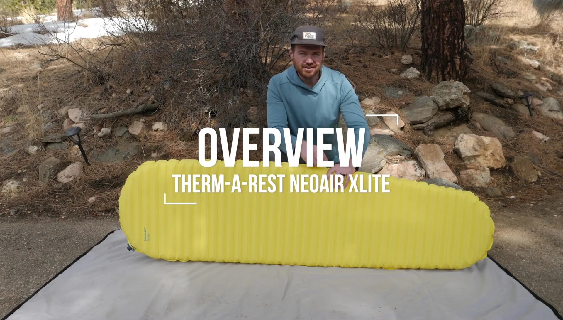 The Thermarest NeoAir XLite sleeping pad