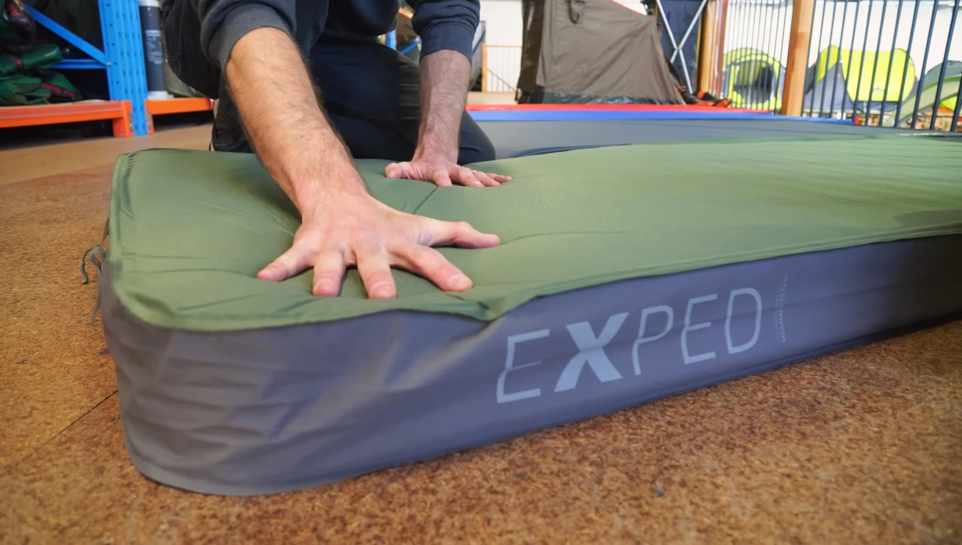Hands-on comparison of the mat's softness