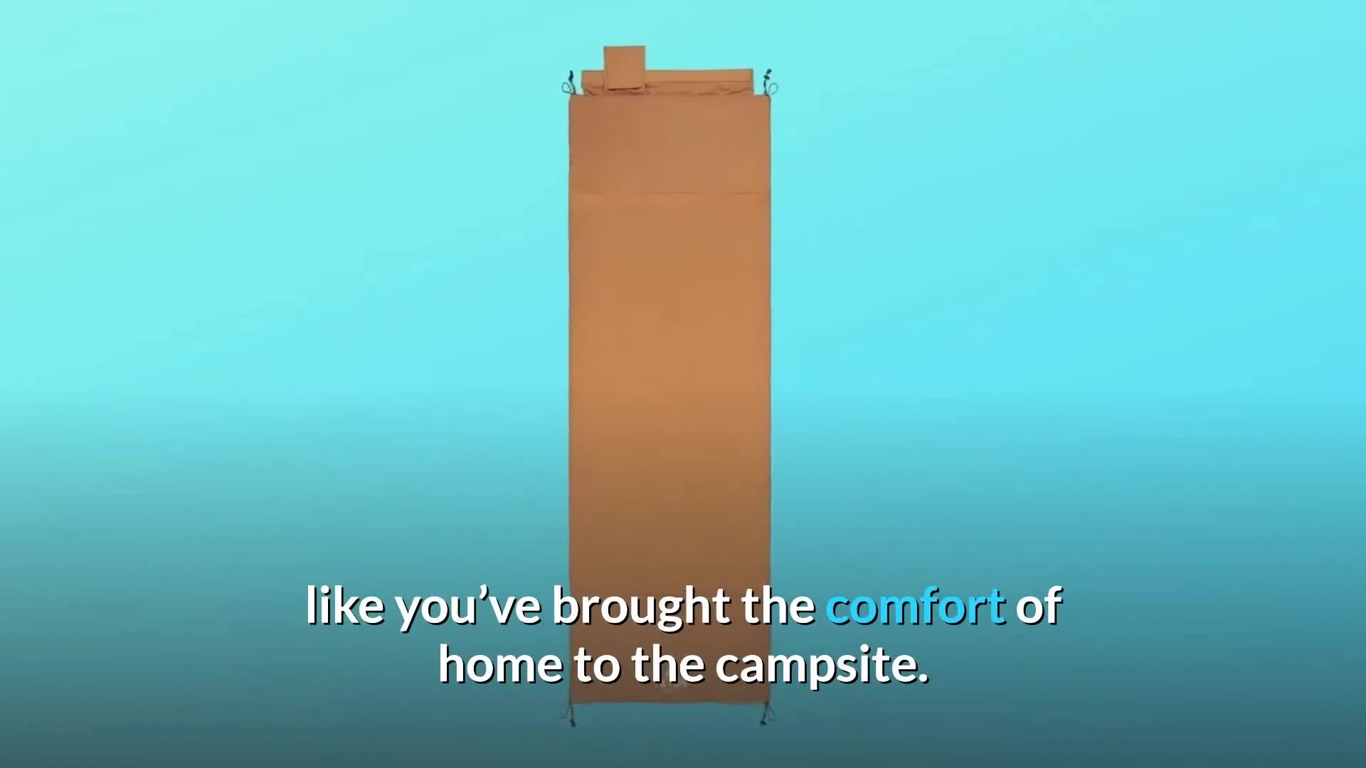 Close-up of the TETON Sports Camp Pad showcasing its open-cell foam structure.