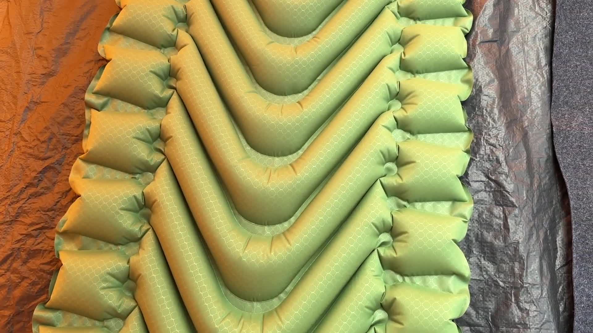 Visual representation of the V-shaped design and its supportive structure.