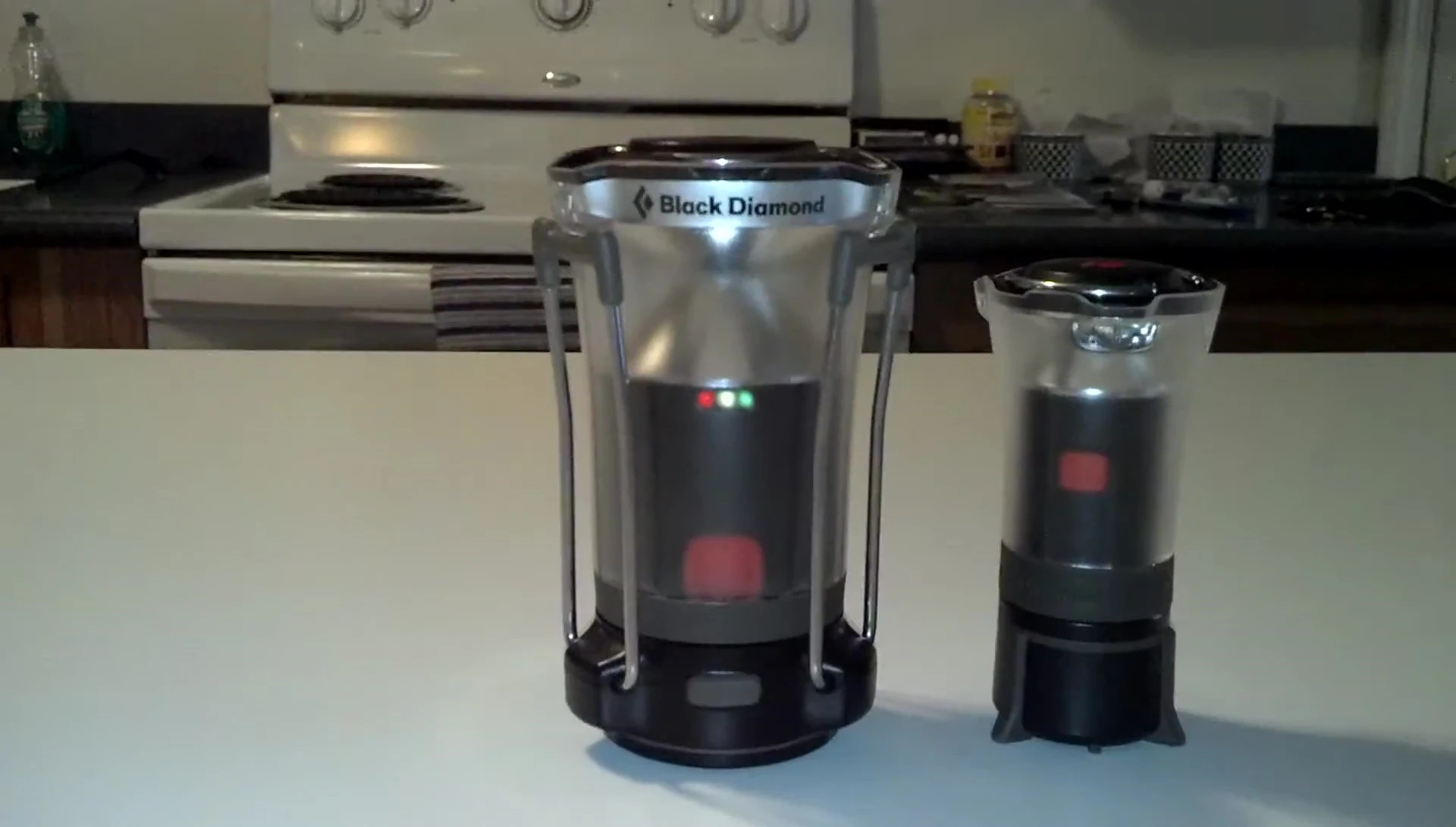 Both lanterns side-by-side for a final comparison.