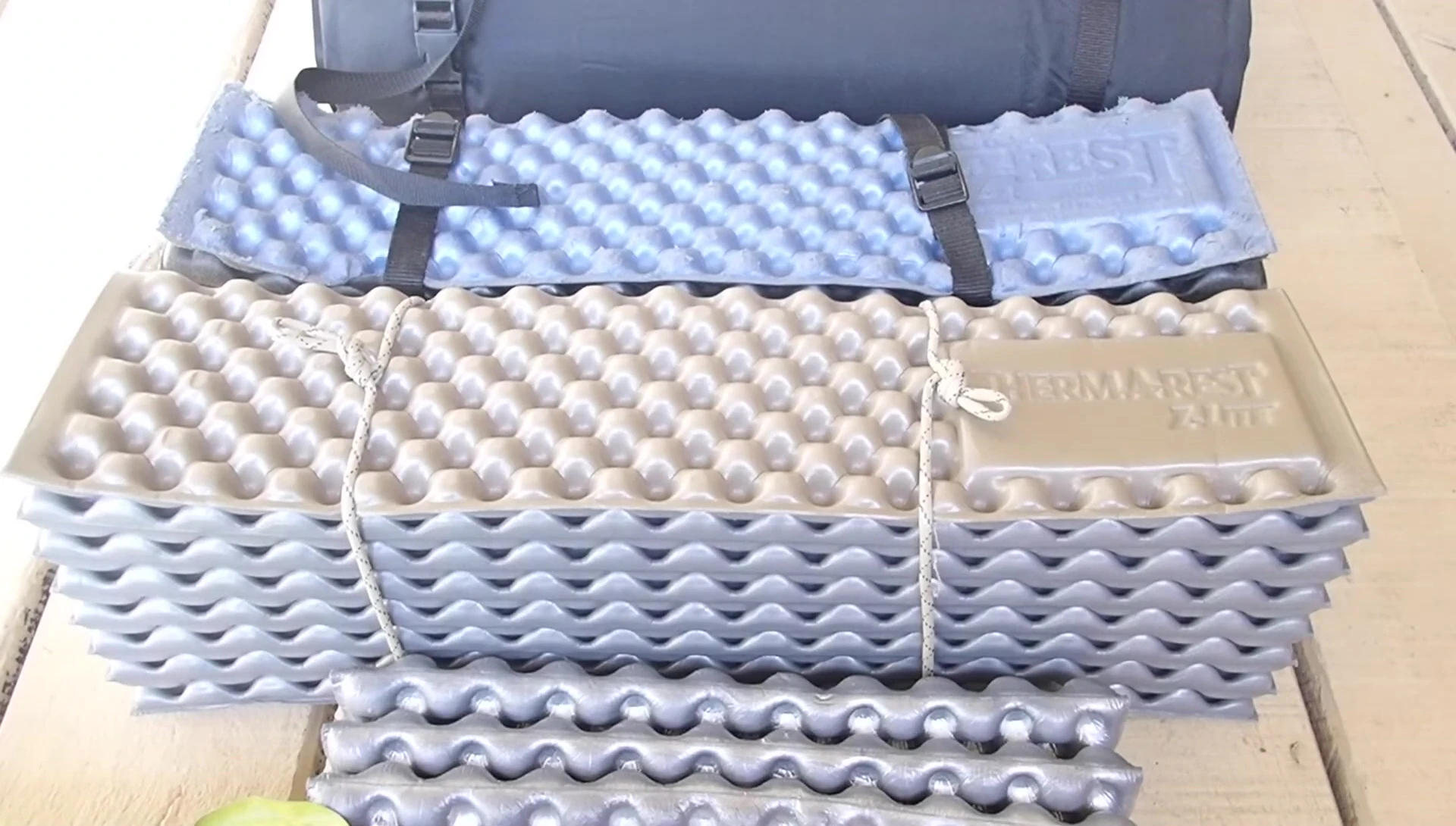 Image of a repair kit for the Thermarest Z Lite.