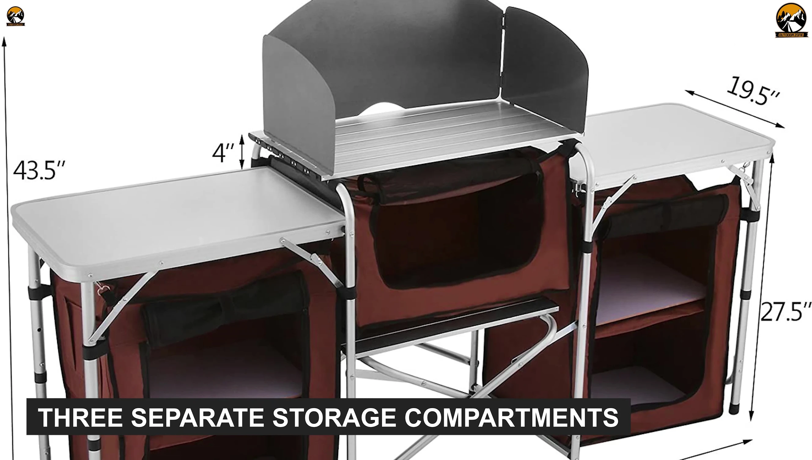 Close-up of Happy Buy's storage compartments