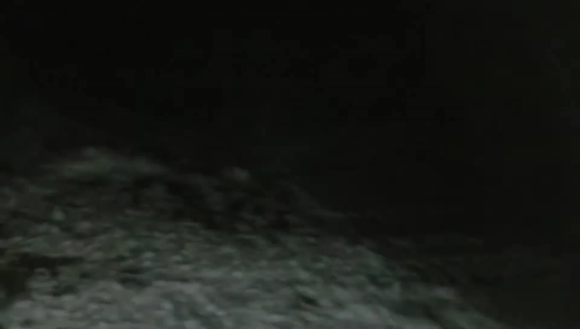 The PackLight Hero illuminating the barnyard at night