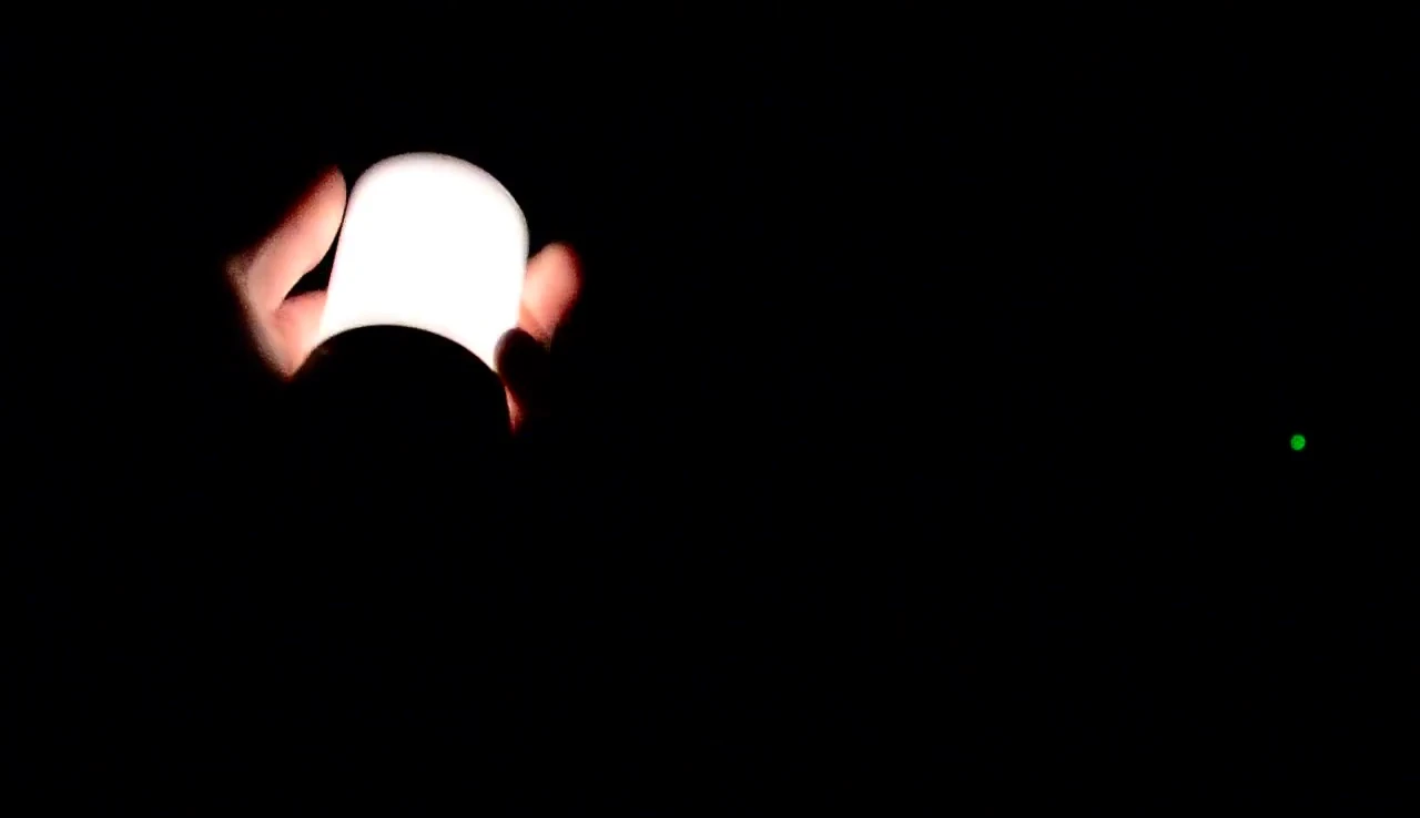Lowest light setting in low-light environment