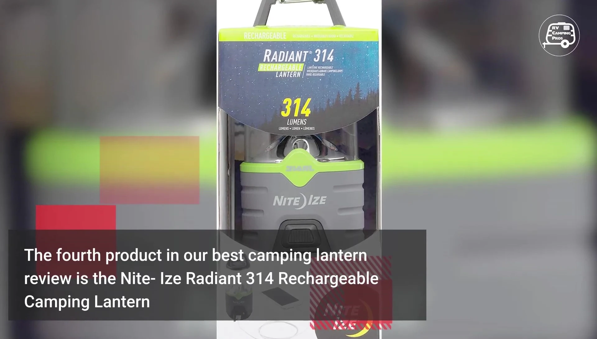 Nitecore Radiant 314 Rechargeable Lantern