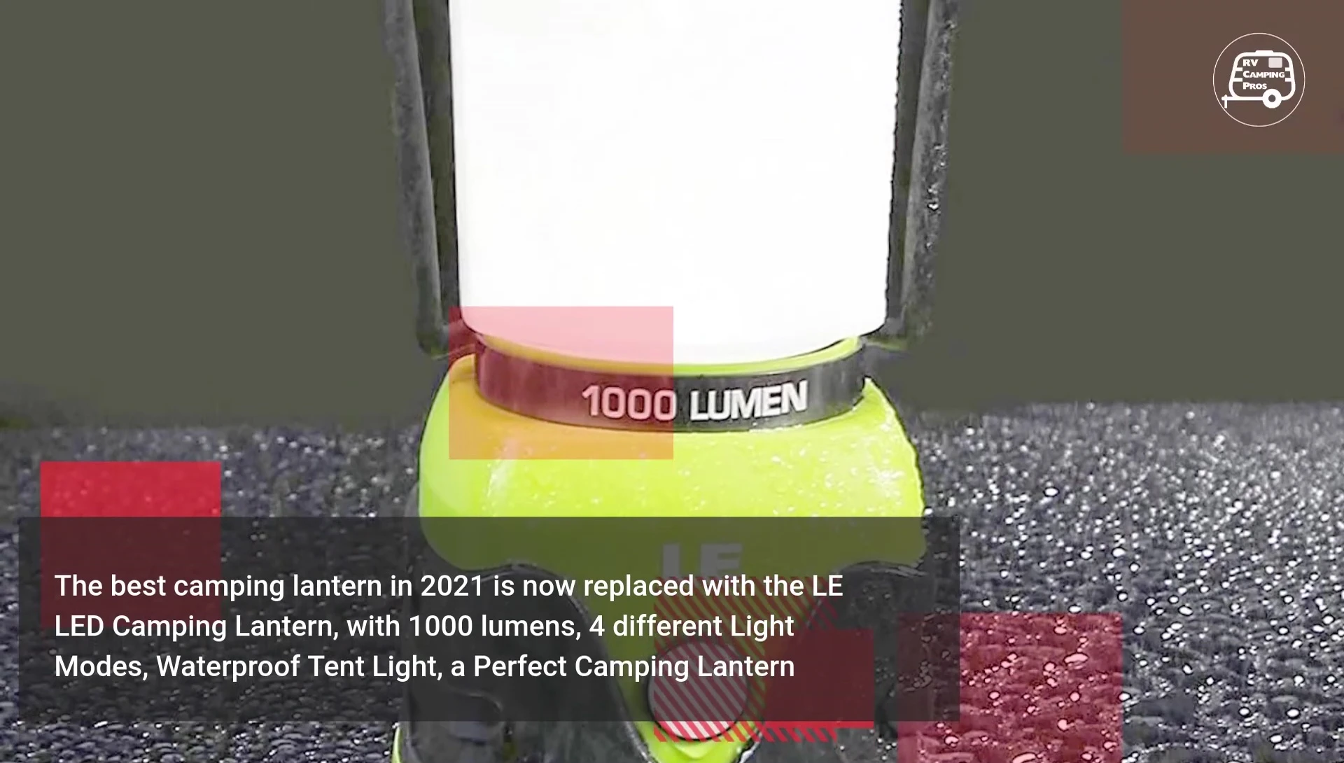 Ellie LED Camping Lantern