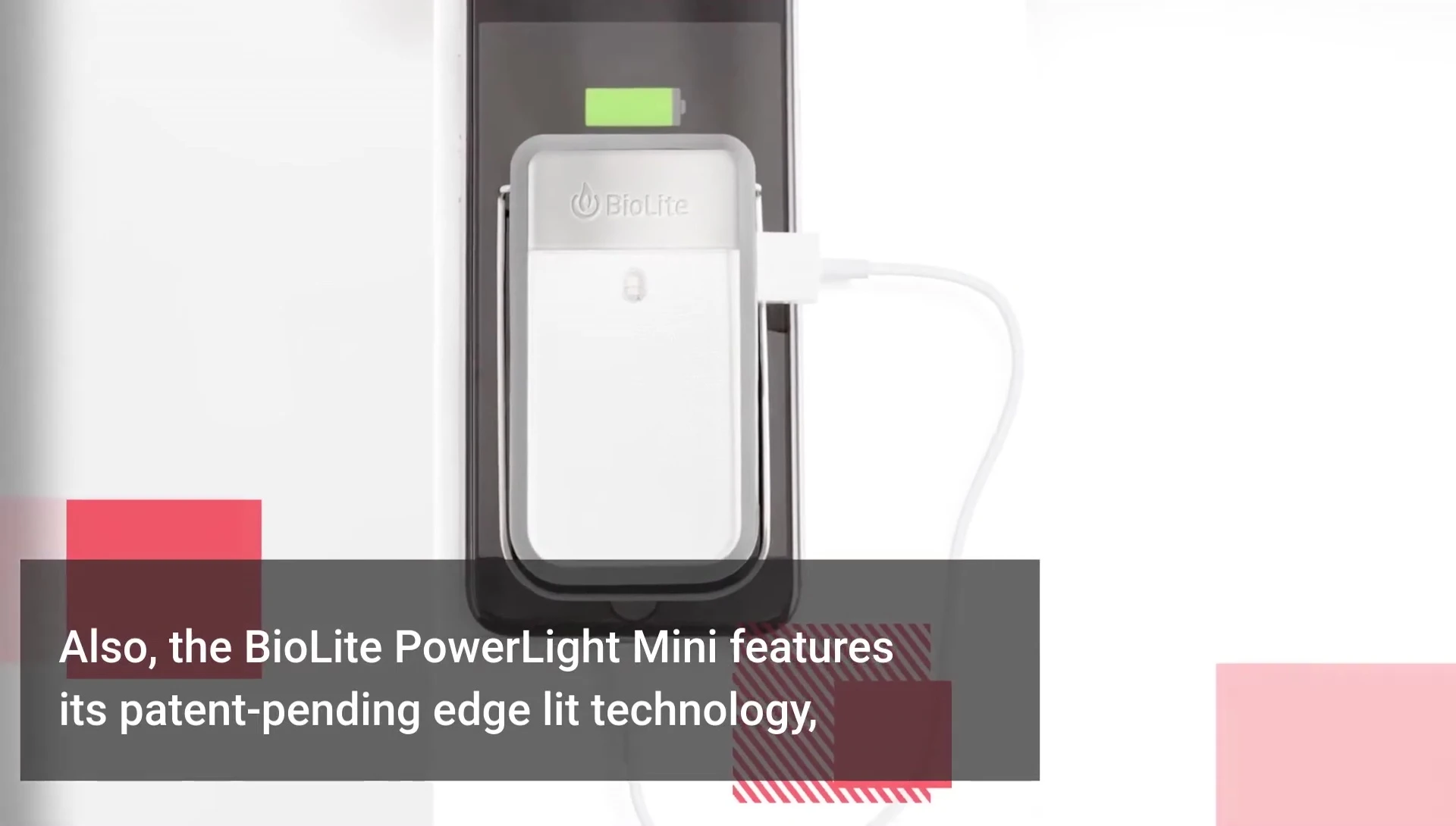 Biolite PowerLight Mini demonstrating even light distribution