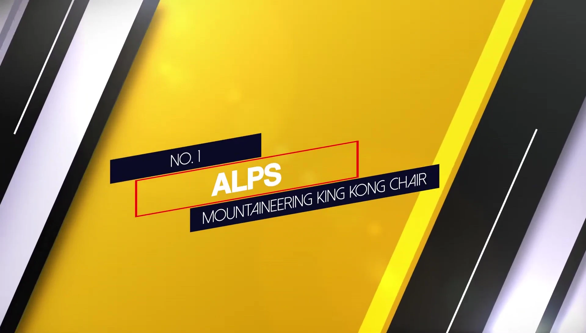 Alps Mountaineering King Kong Chair shown in its folded state.
