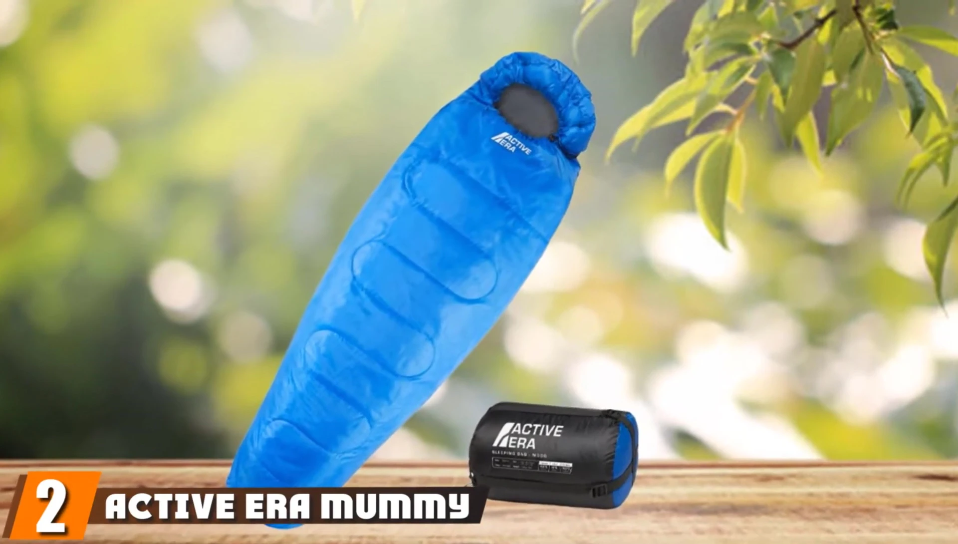 The Active Era Mummy Sleeping Bag displayed.