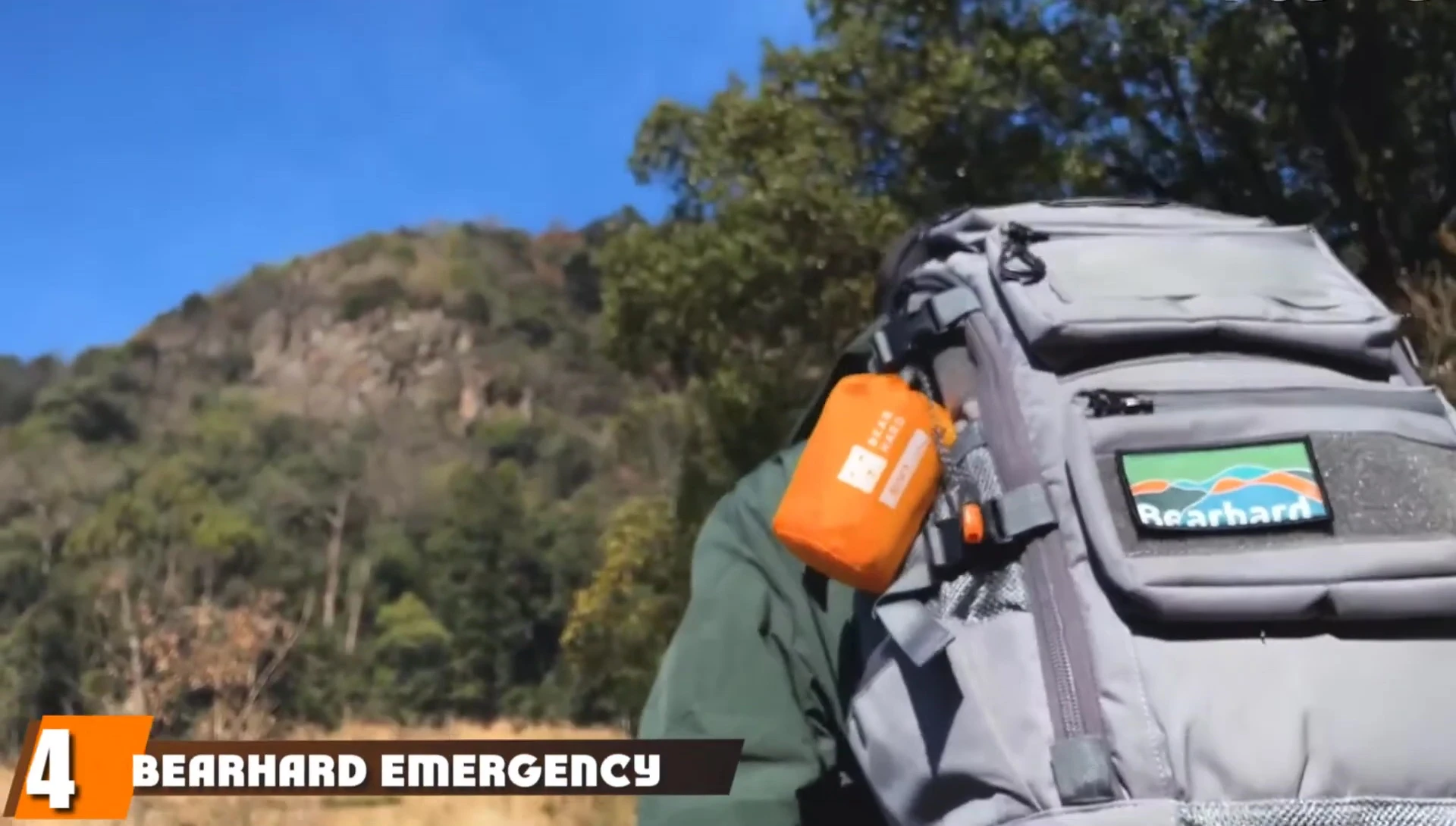 The Bear Herd Emergency Sleeping Bag.