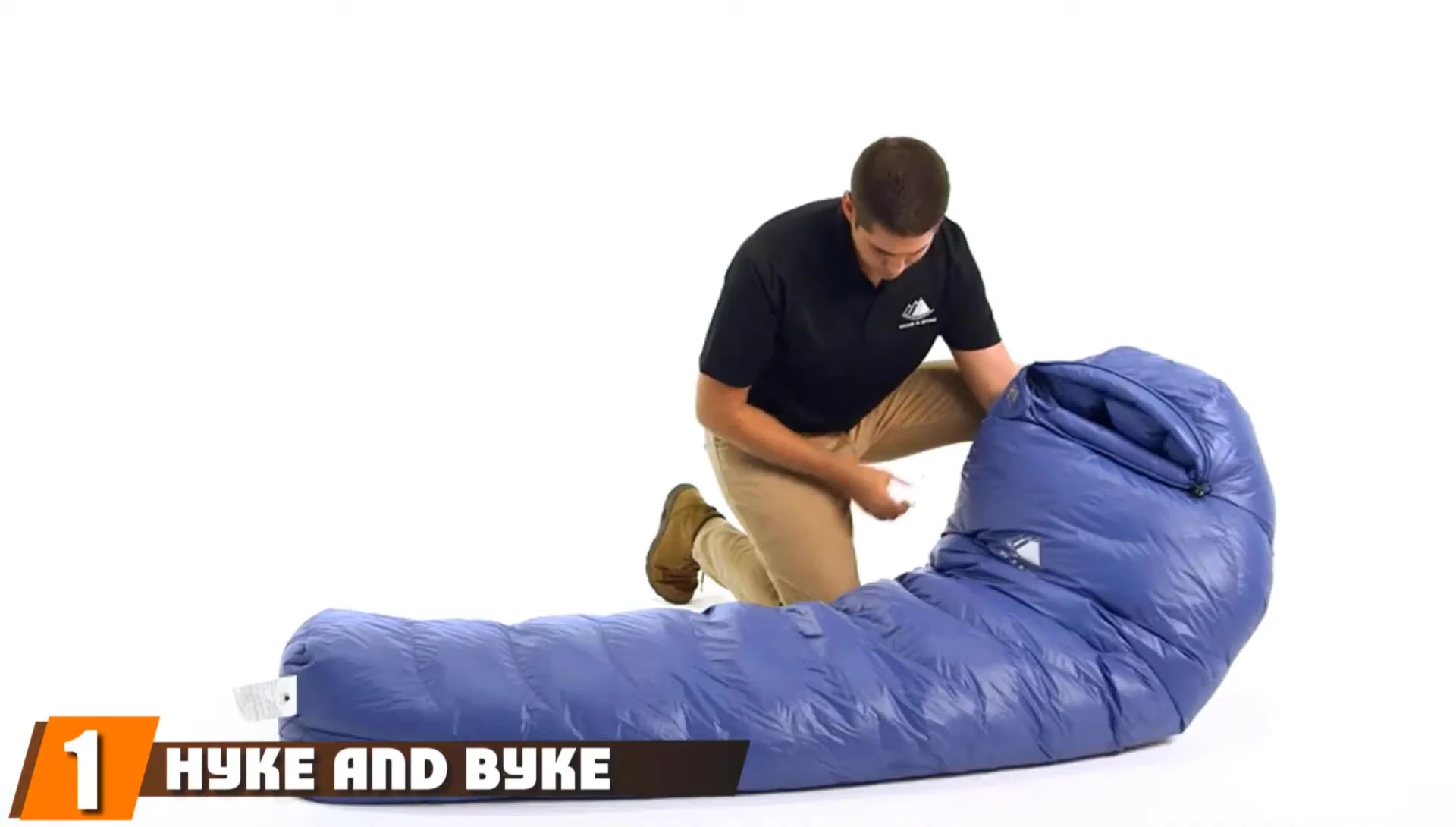 Close-up of the Hike & By Quandary sleeping bag.