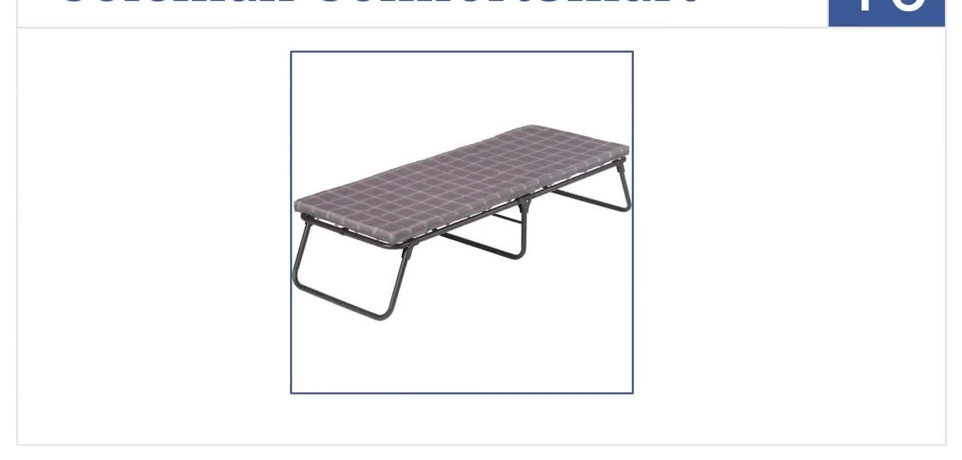 Coleman Comfort Smart cot