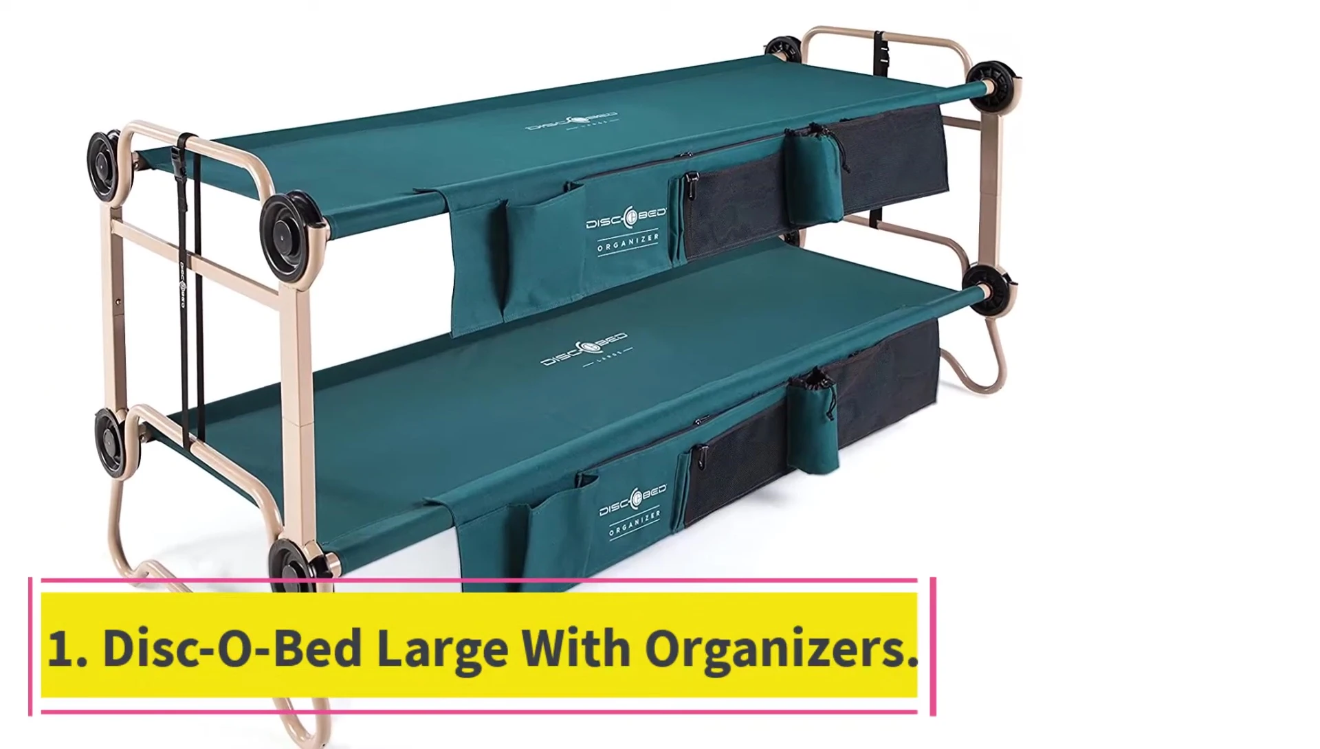 Image of the Disco Bed Large with Organizers
