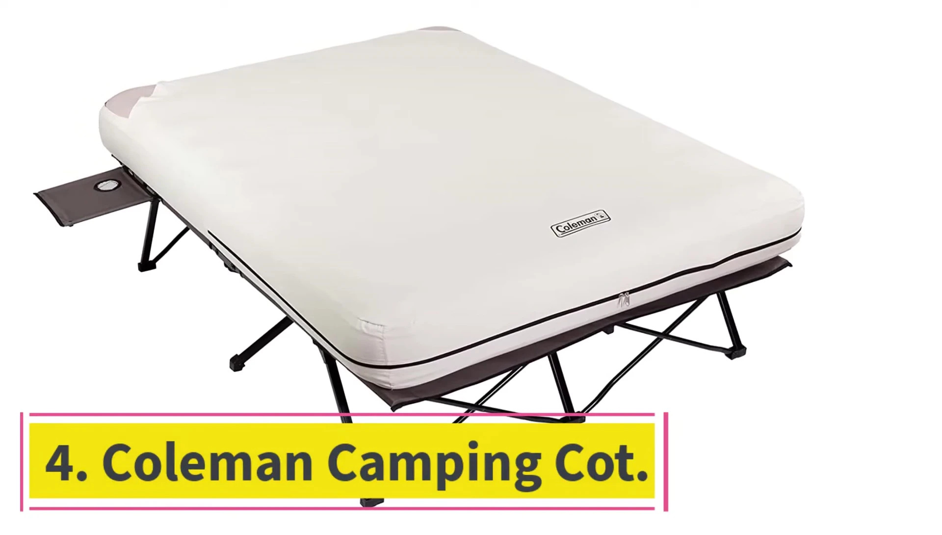 Image of the Coleman Camping Cot Air Mattress and Pump Combo