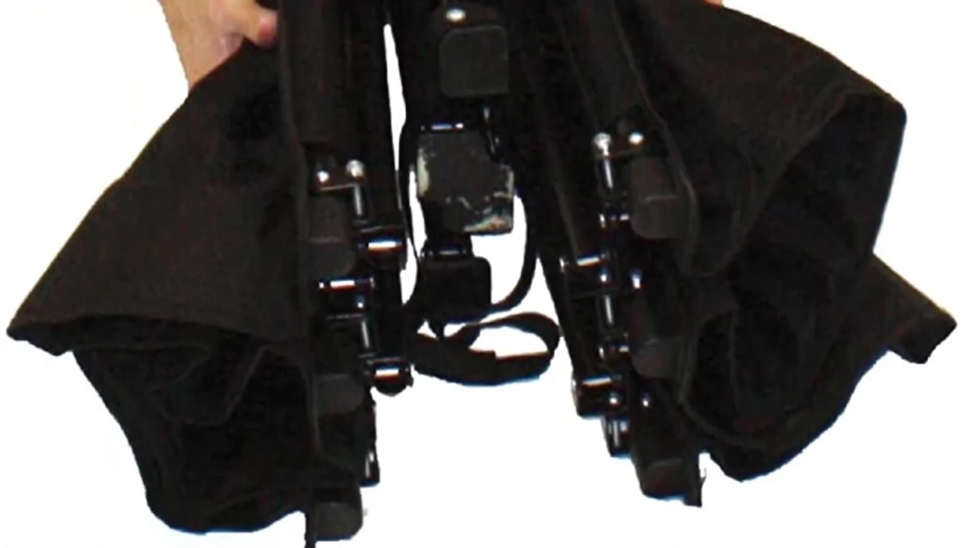 Detail shot of the frame and fabric